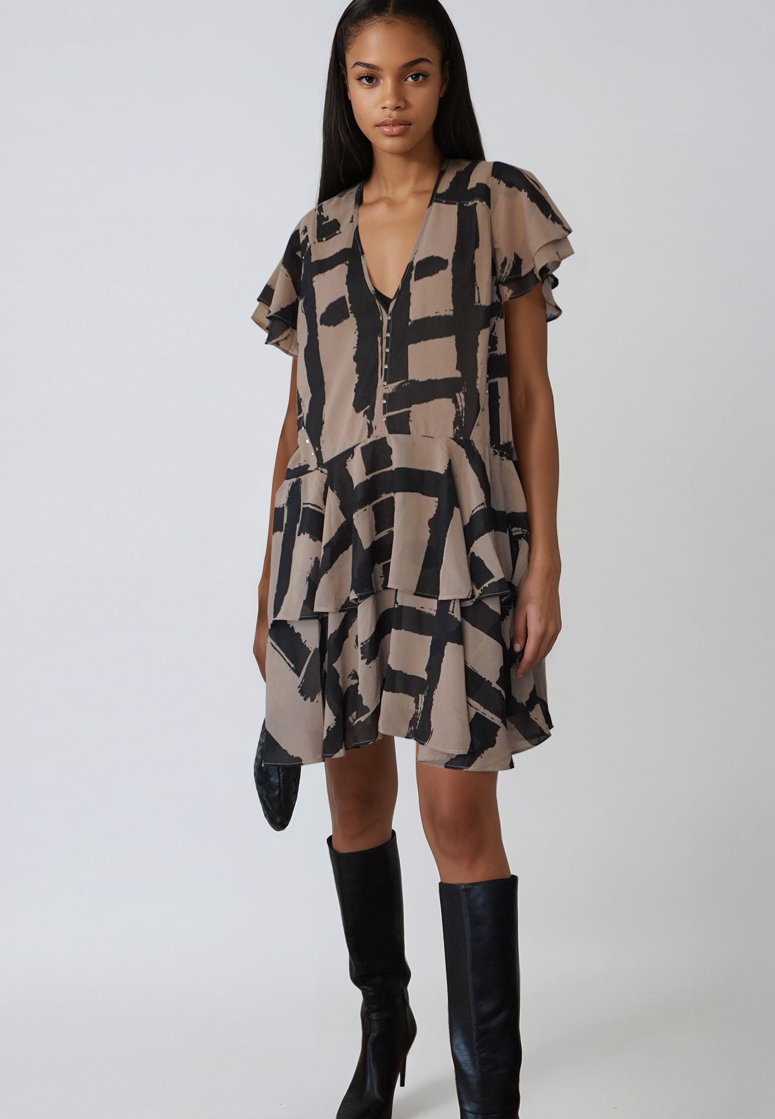 JANET DRESS SELVAGE COCO