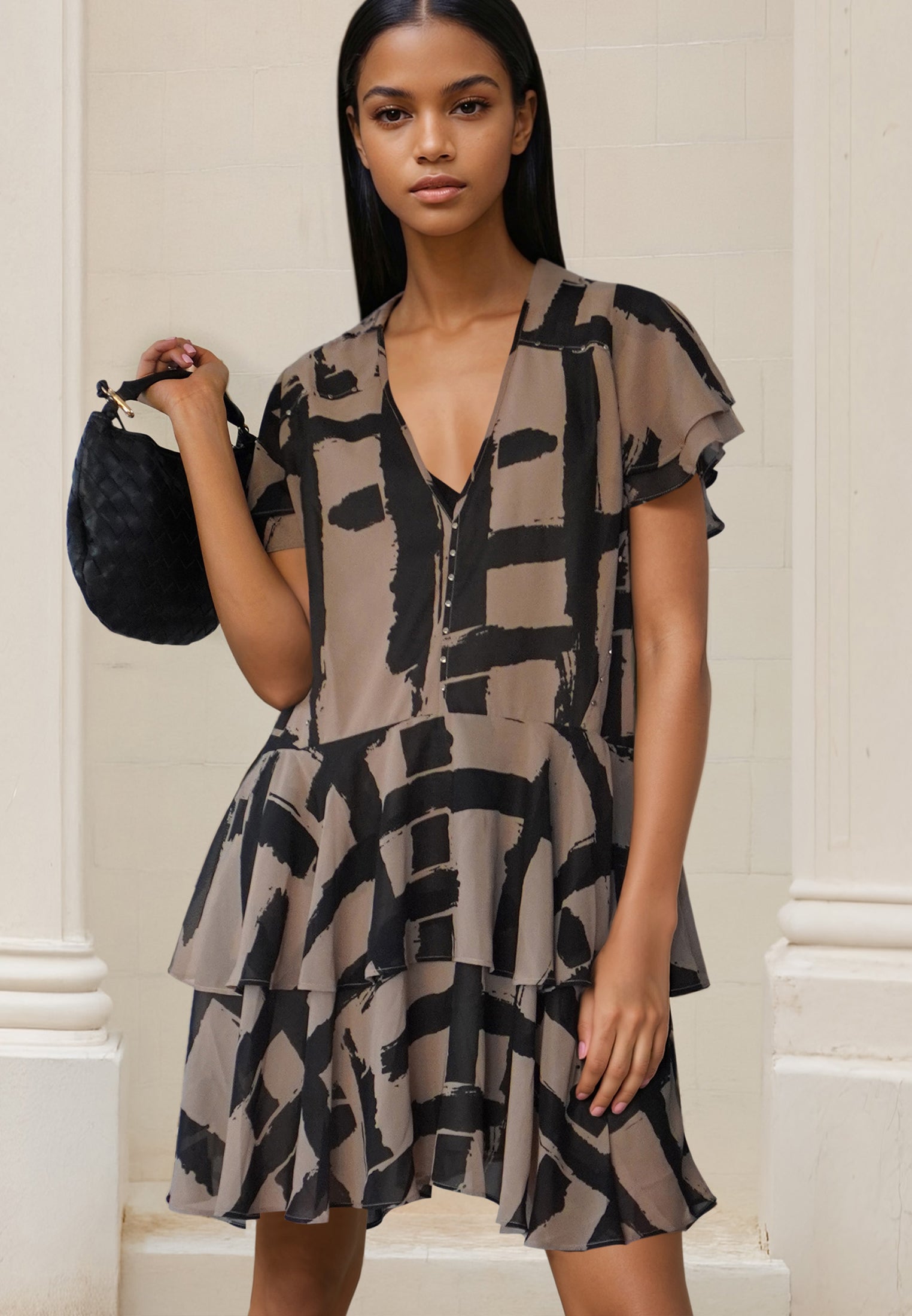 JANET DRESS SELVAGE COCO