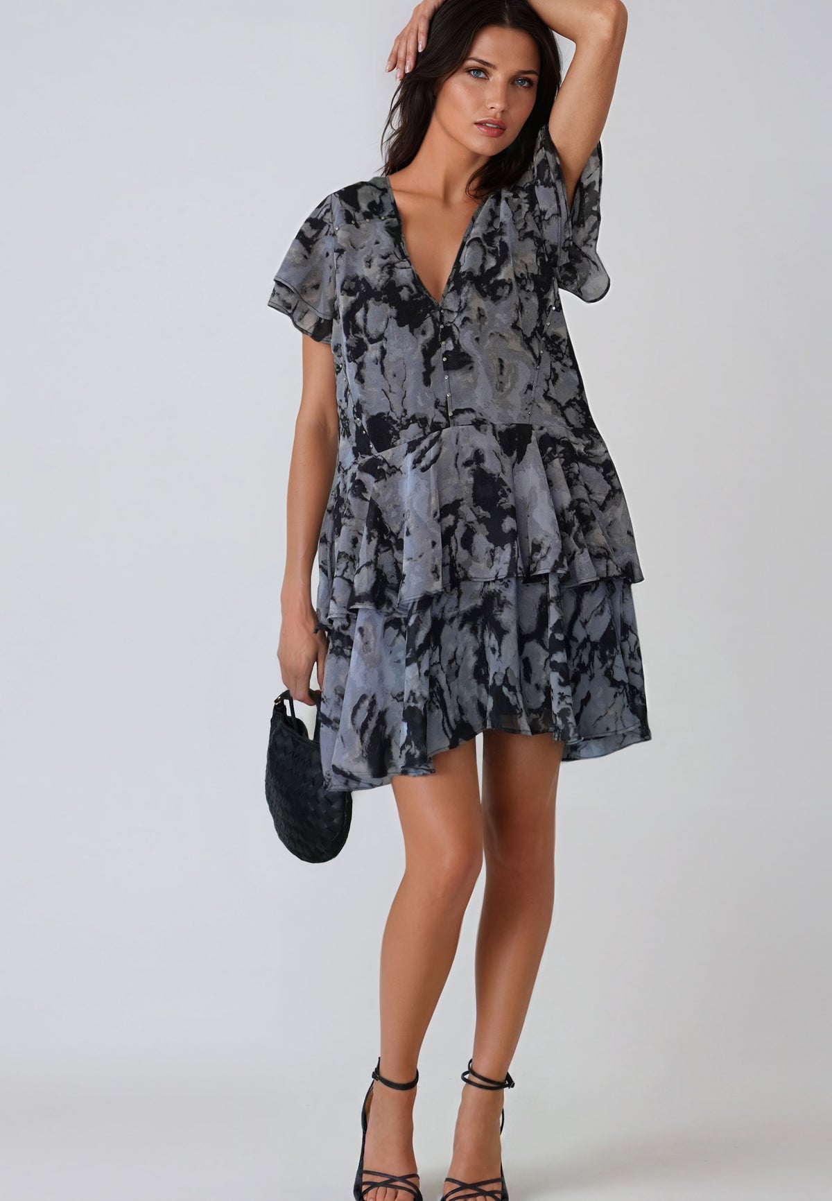JANET DRESS SOLVENT BRINDLE
