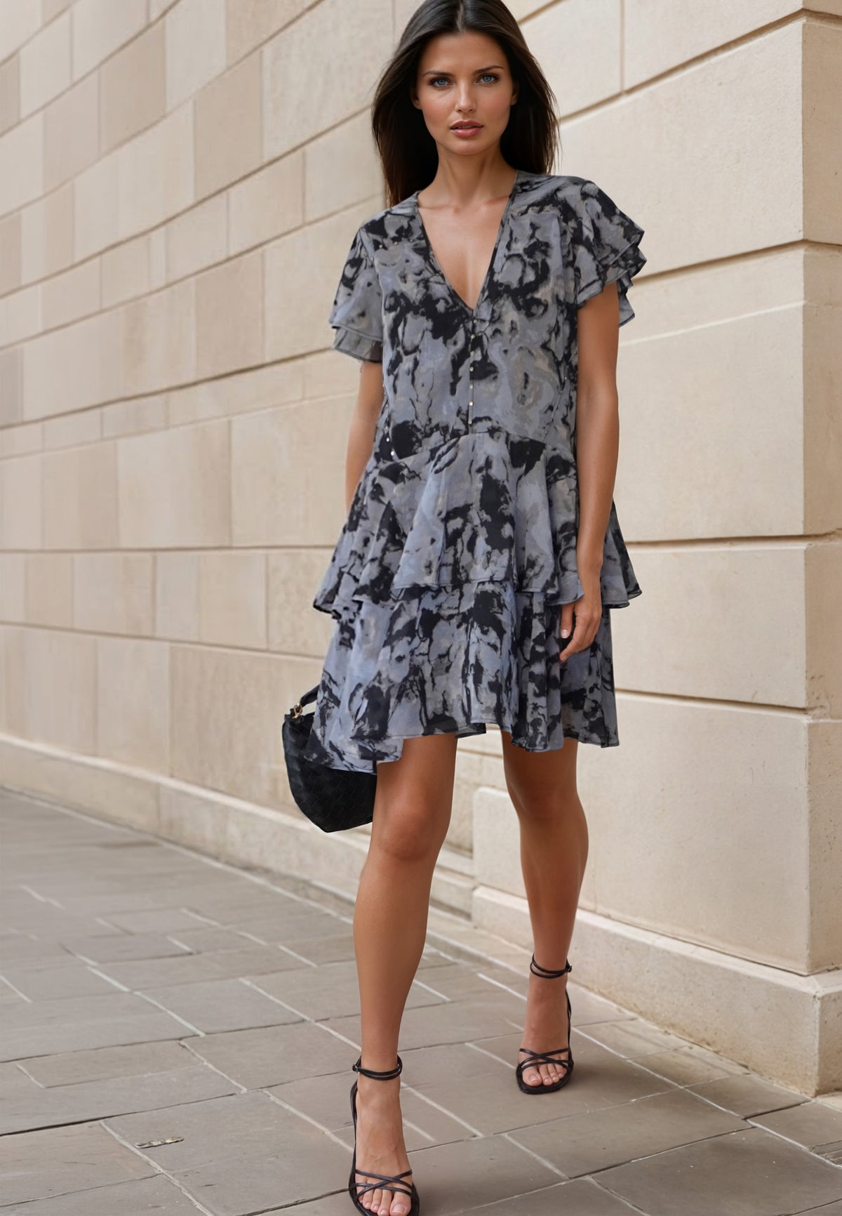 JANET DRESS SOLVENT BRINDLE