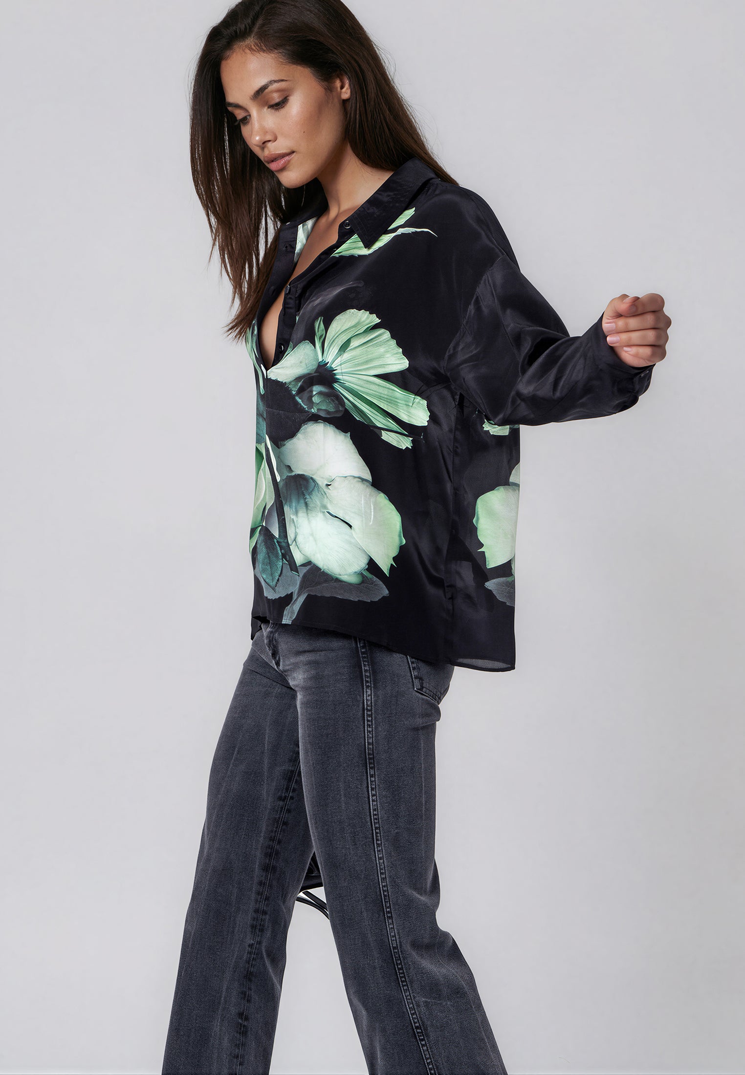 ROSE SHIRT ROSE GREEN
