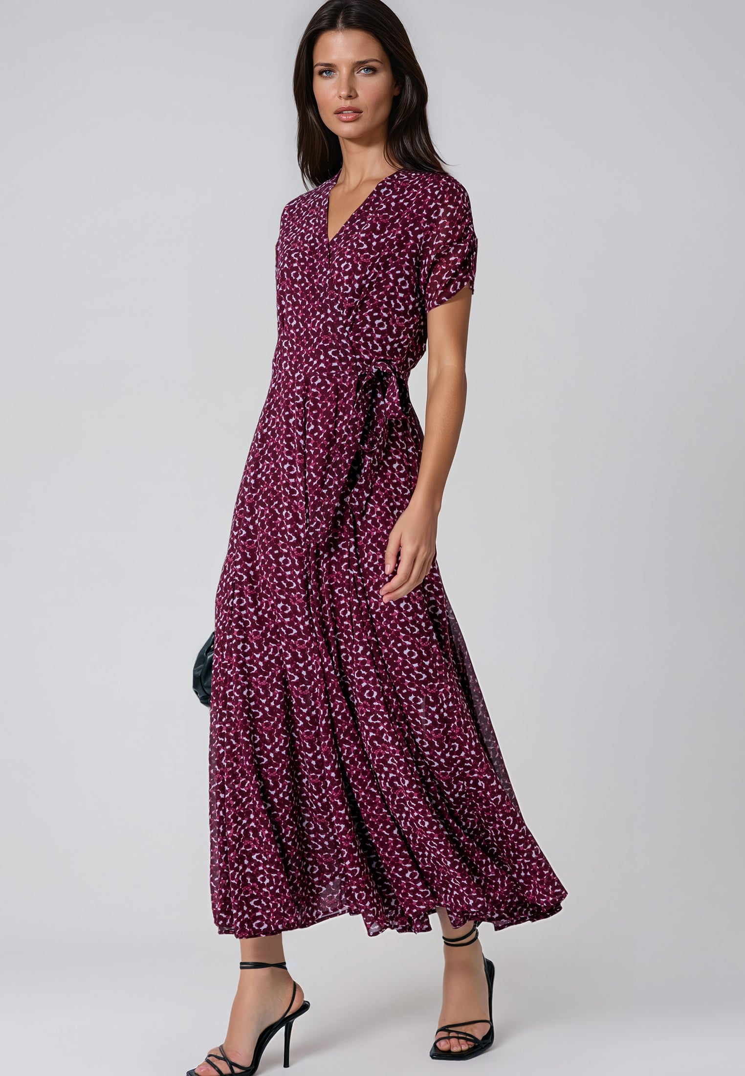SOLSTICE MAXI DRESS BLEND PORT
