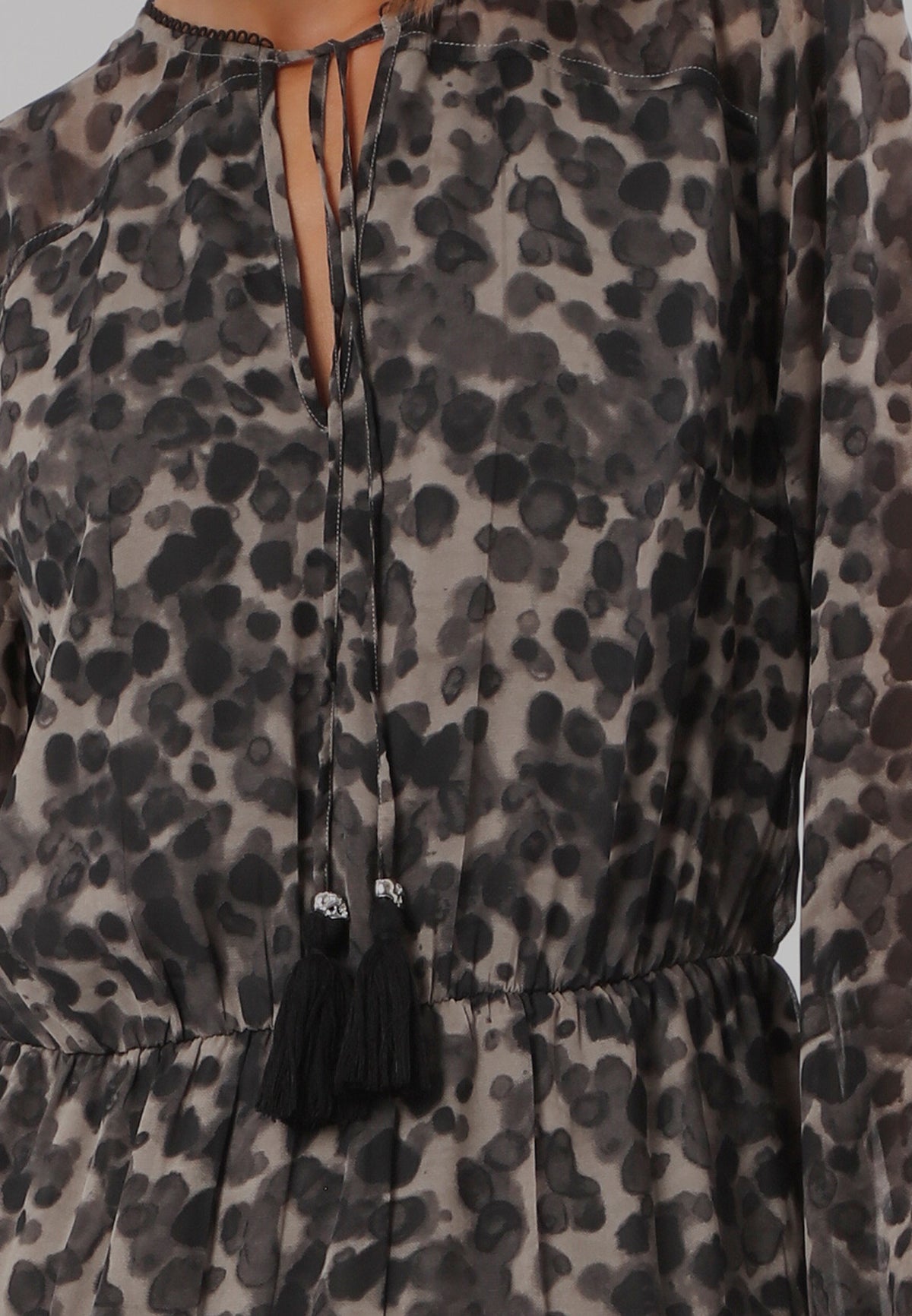 AMBER SHORT DRESS CHEETAH