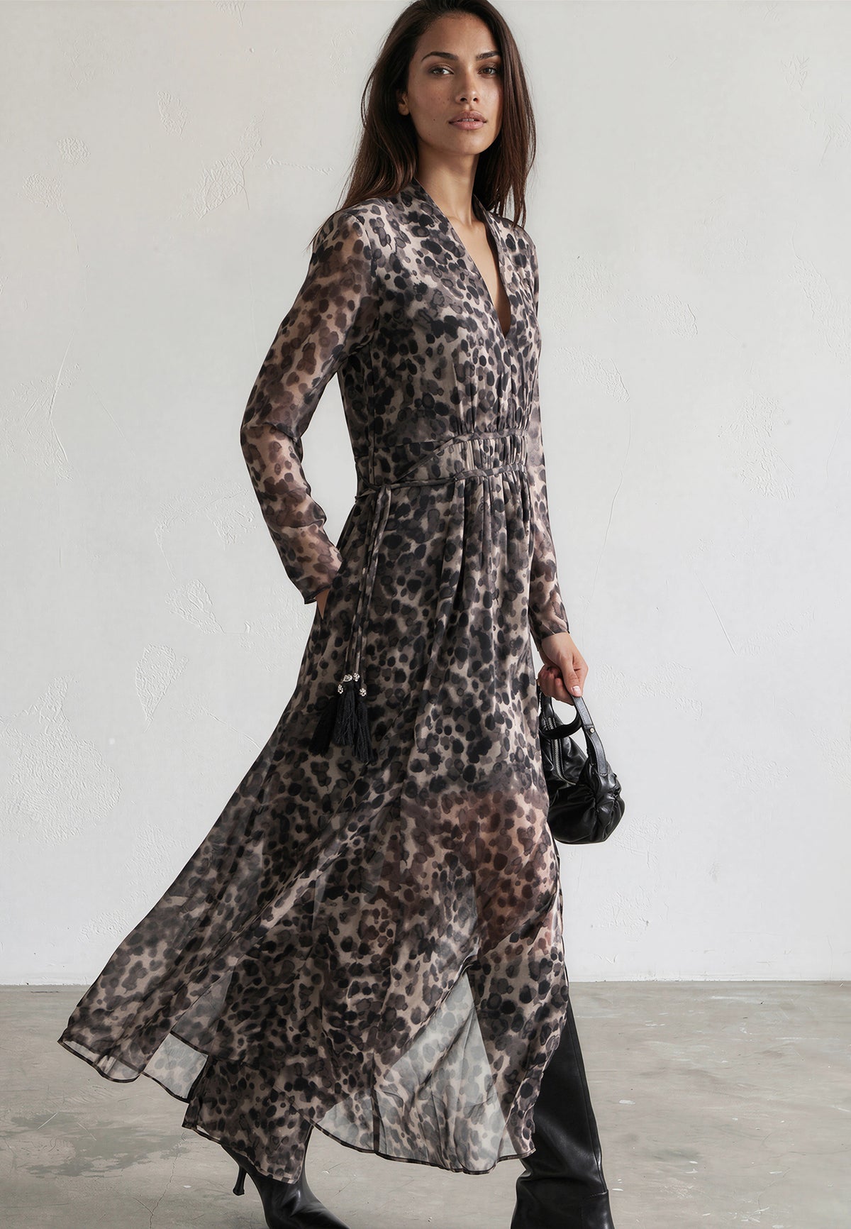 ALFA MAXI DRESS CHEETAH