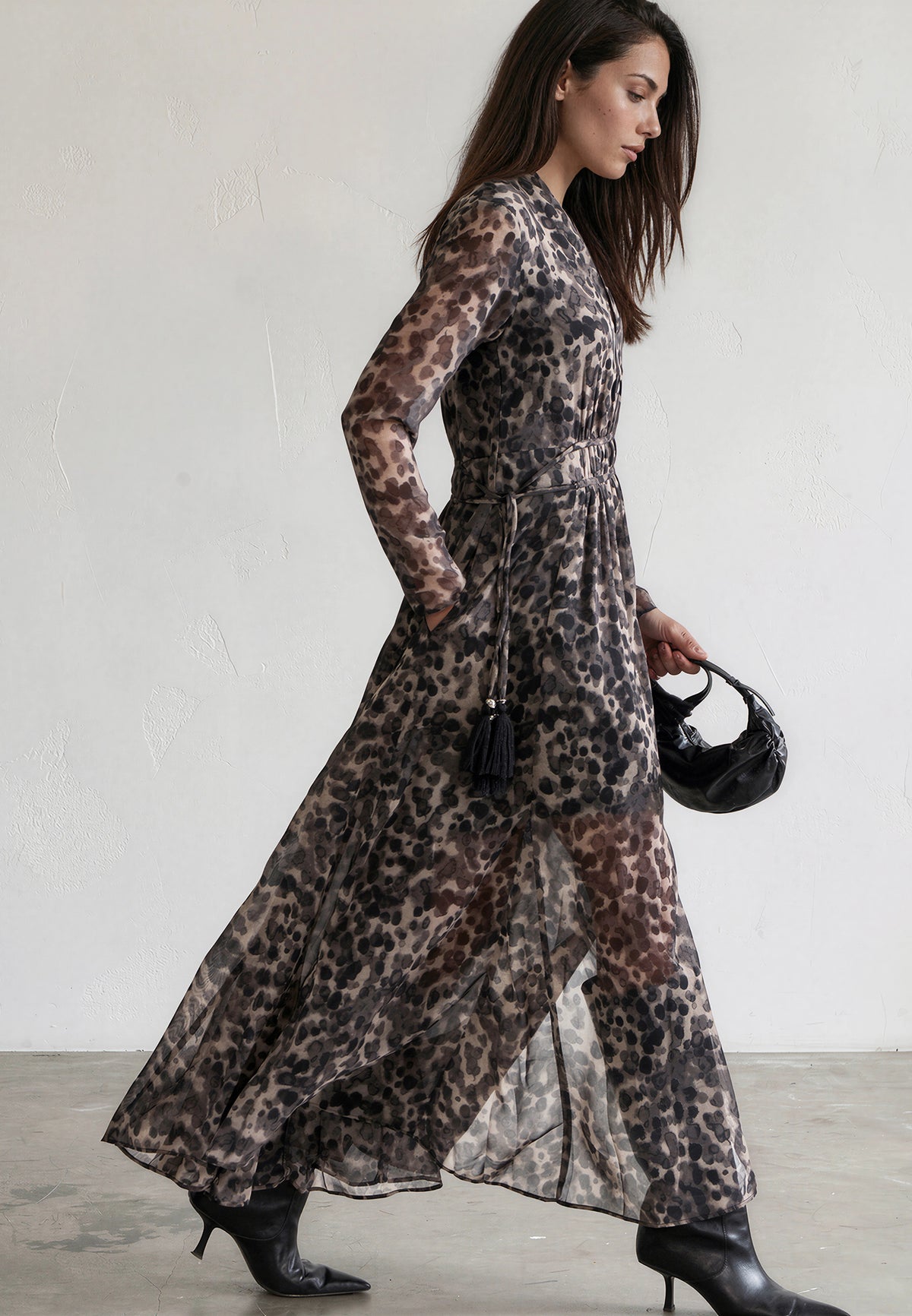 ALFA MAXI DRESS CHEETAH
