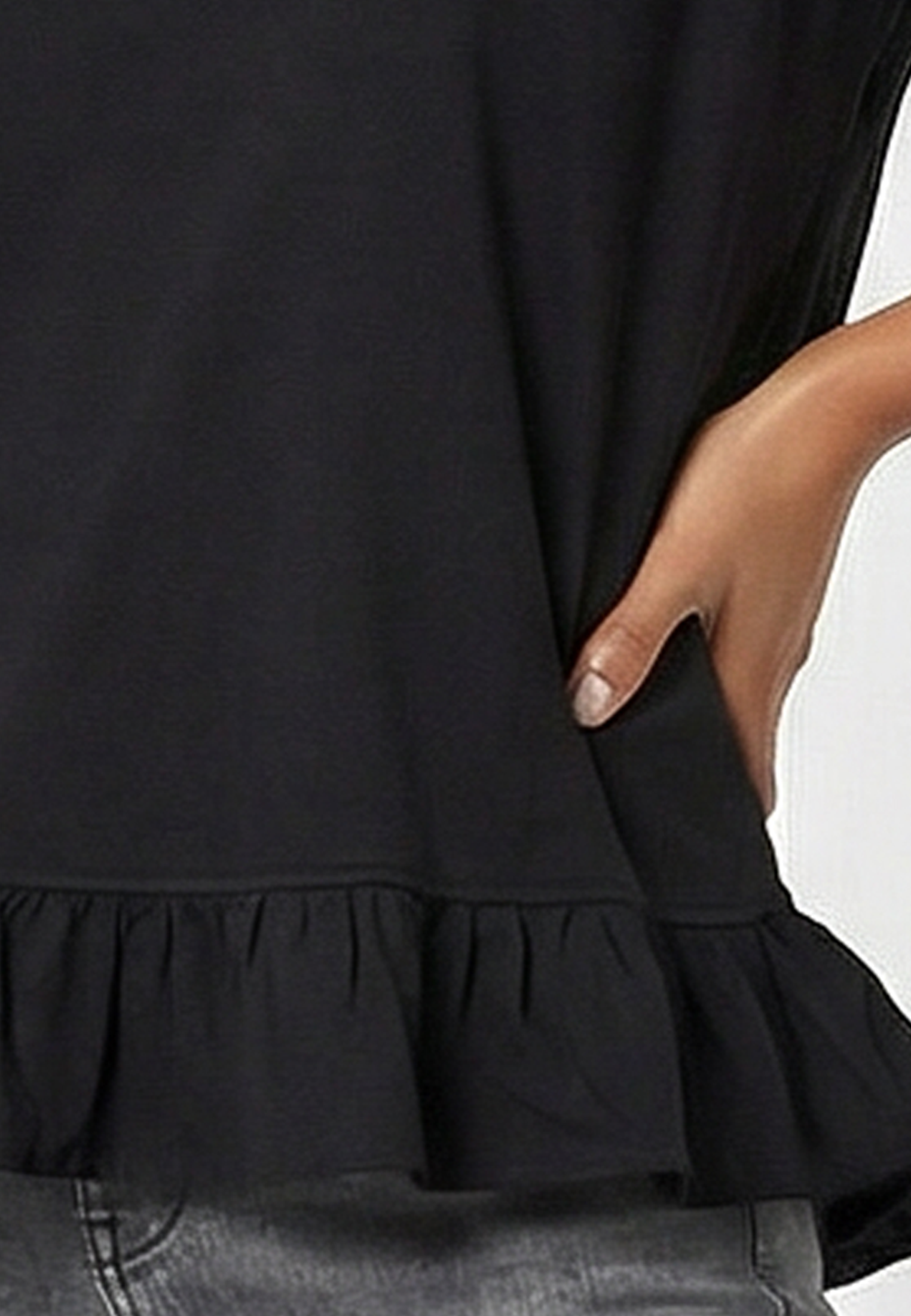 INNUENDO TOP JET BLACK