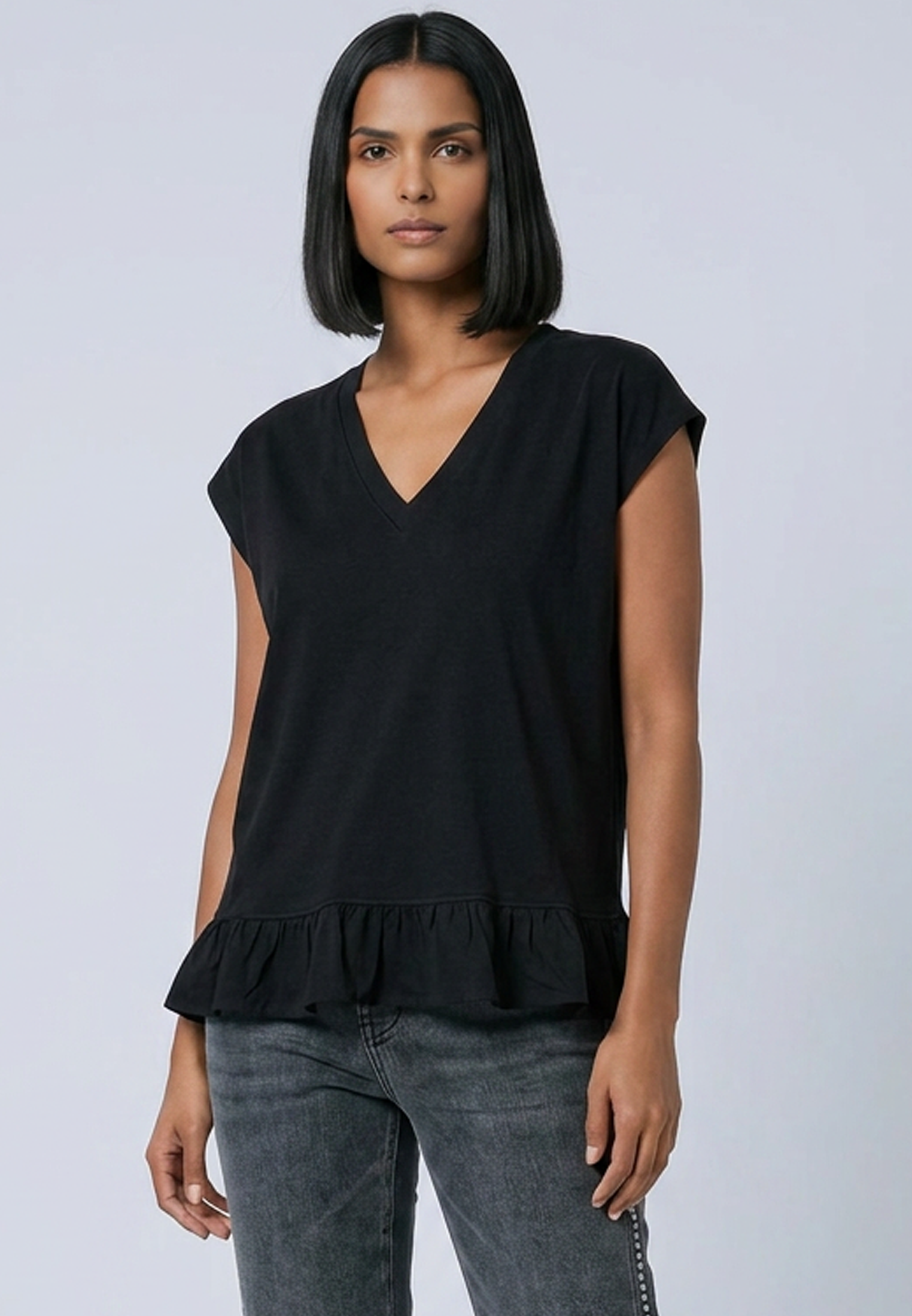 INNUENDO TOP JET BLACK