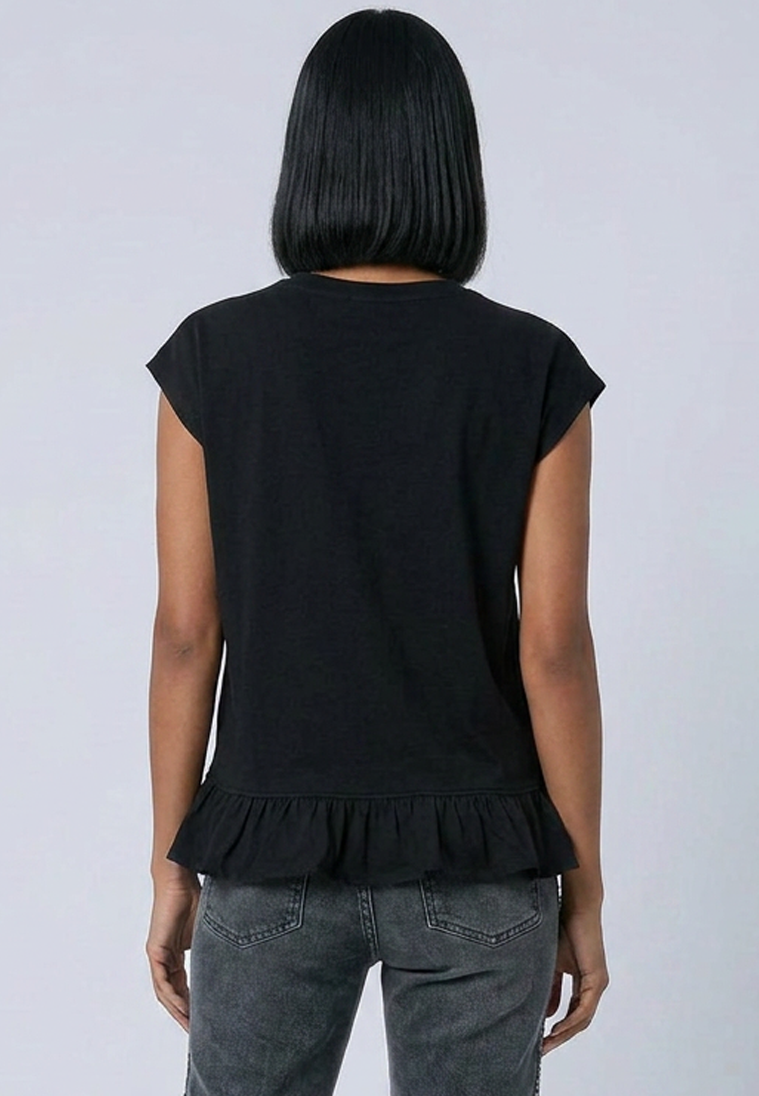 INNUENDO TOP JET BLACK