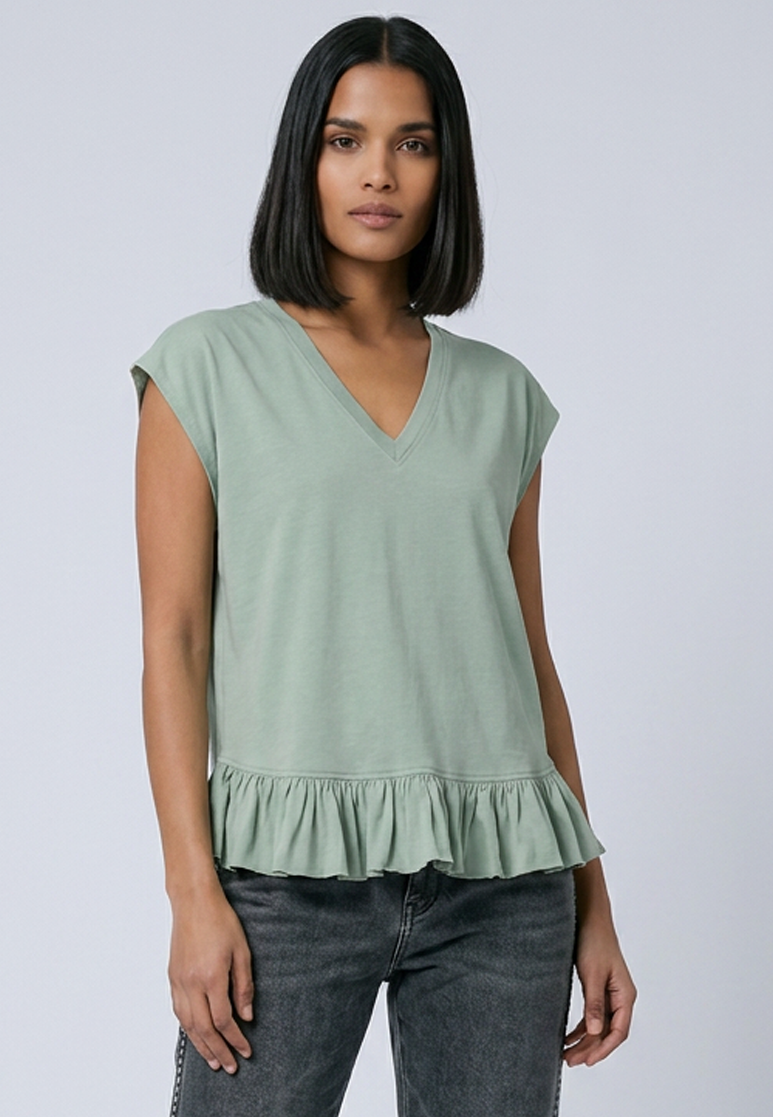 INNUENDO TOP TEAL