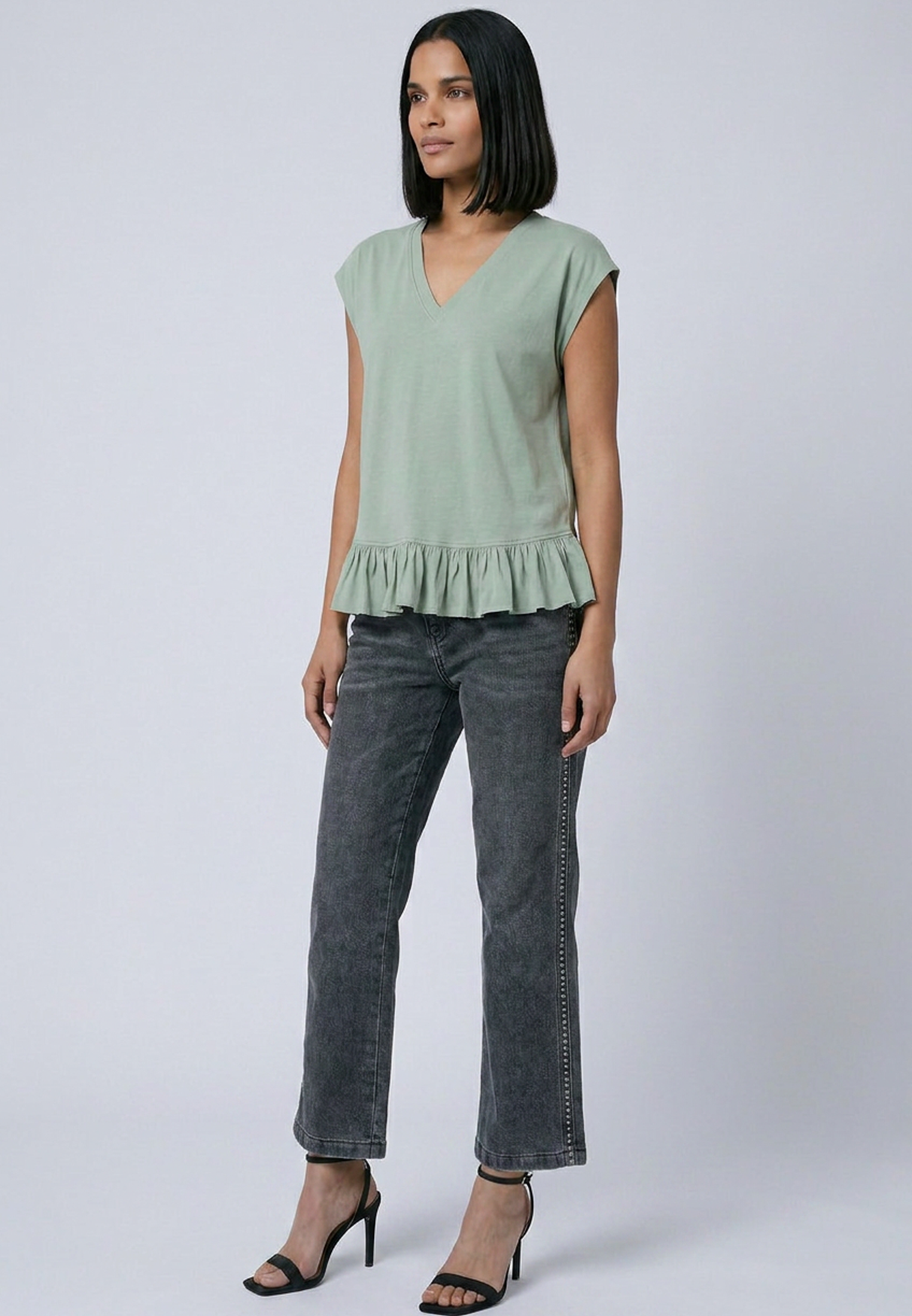 INNUENDO TOP TEAL