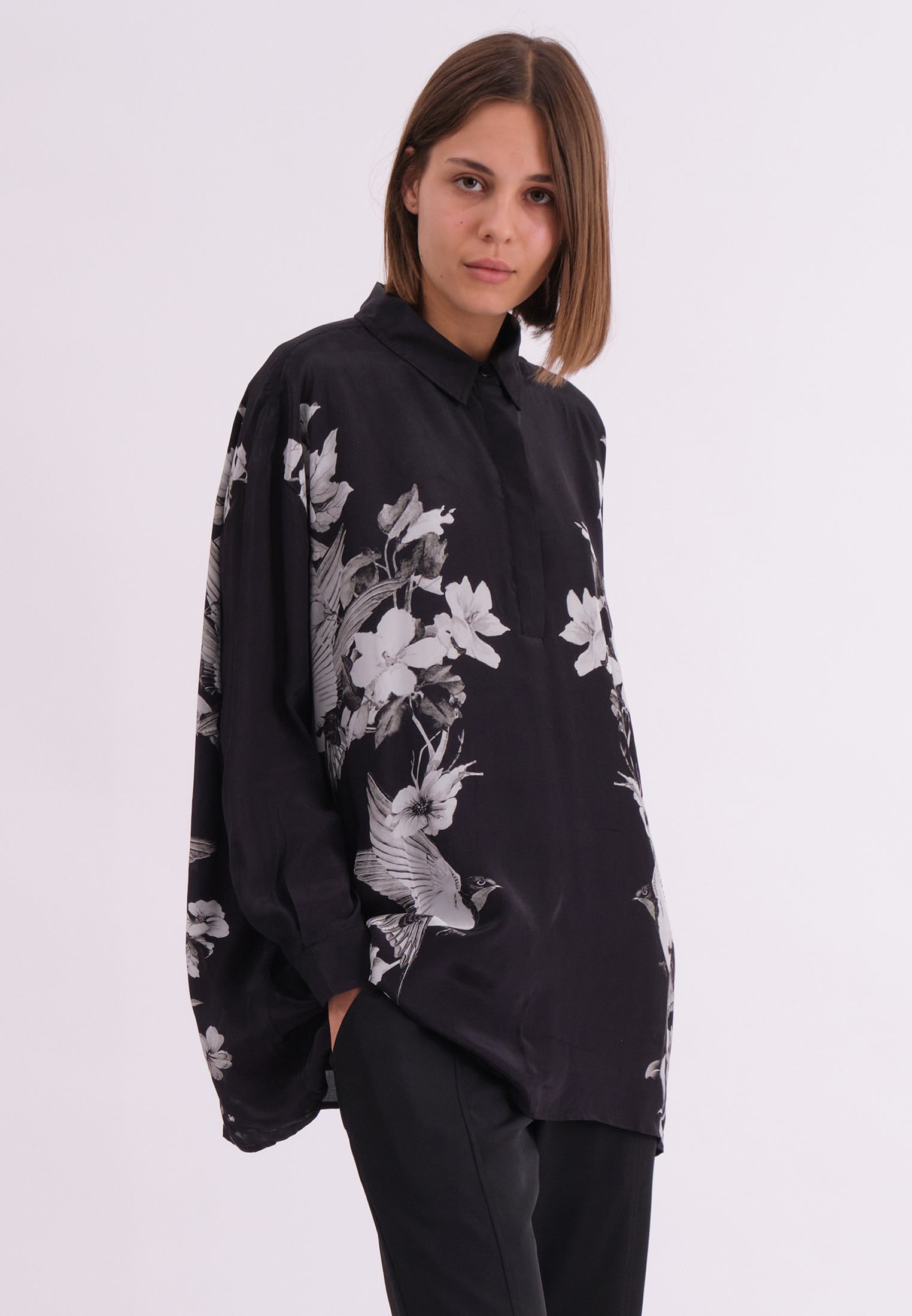 INVERSION SHIRT SWALLOW PRINT