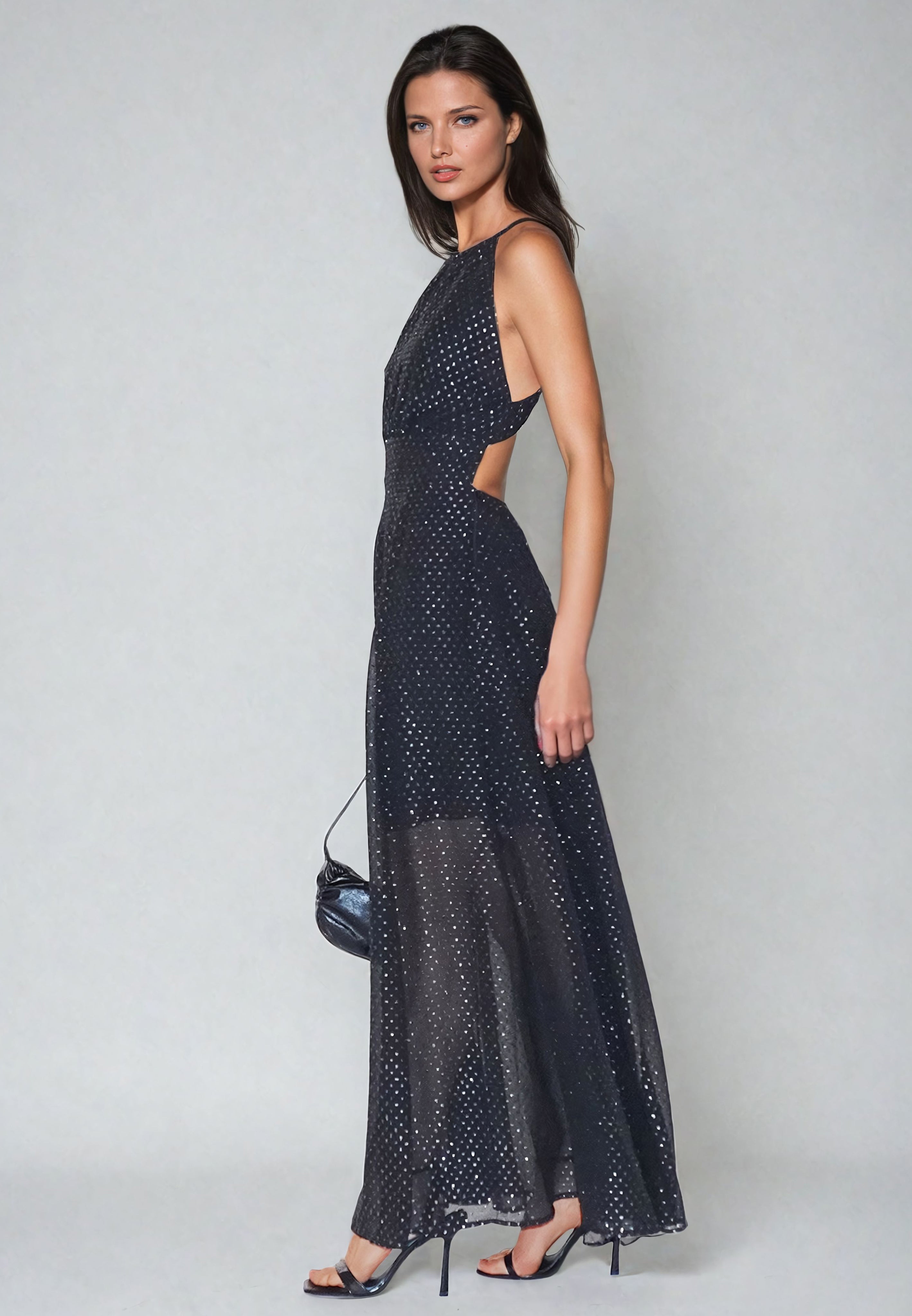 LAPIS MAXI DRESS BLACK