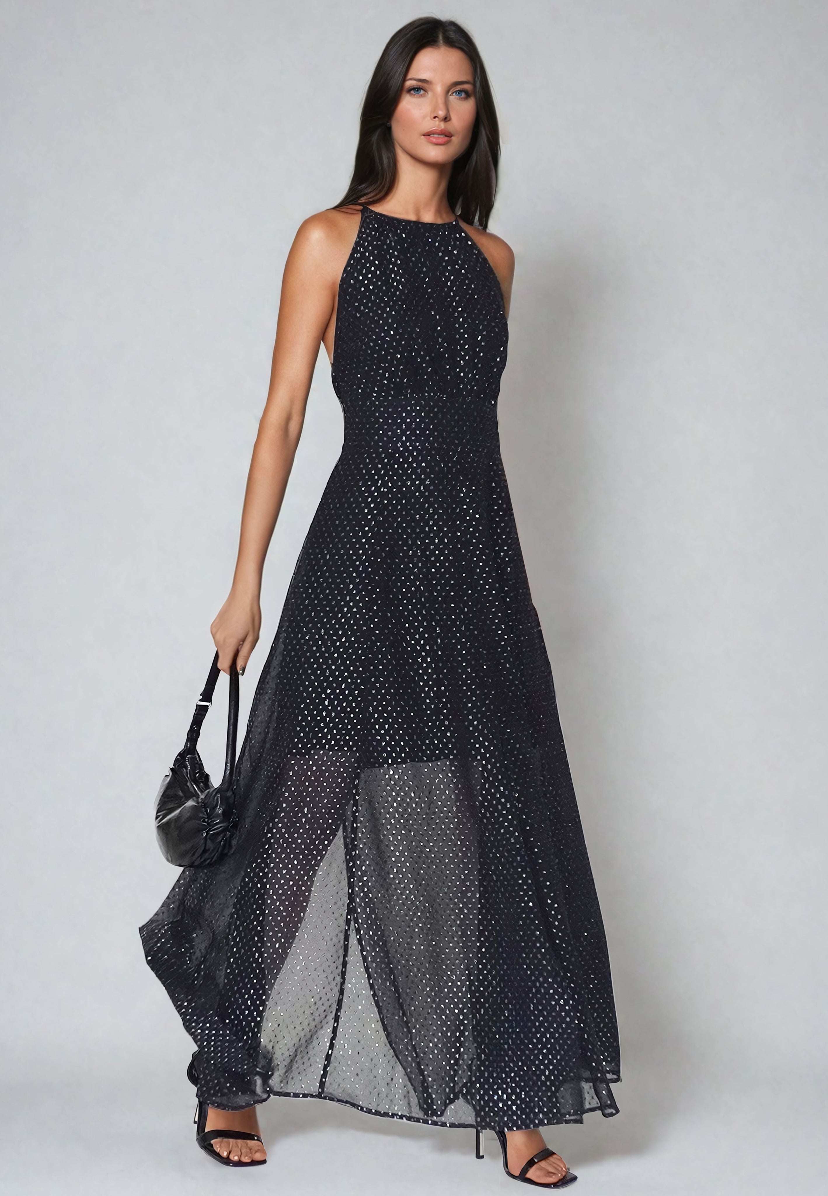 LAPIS MAXI DRESS BLACK