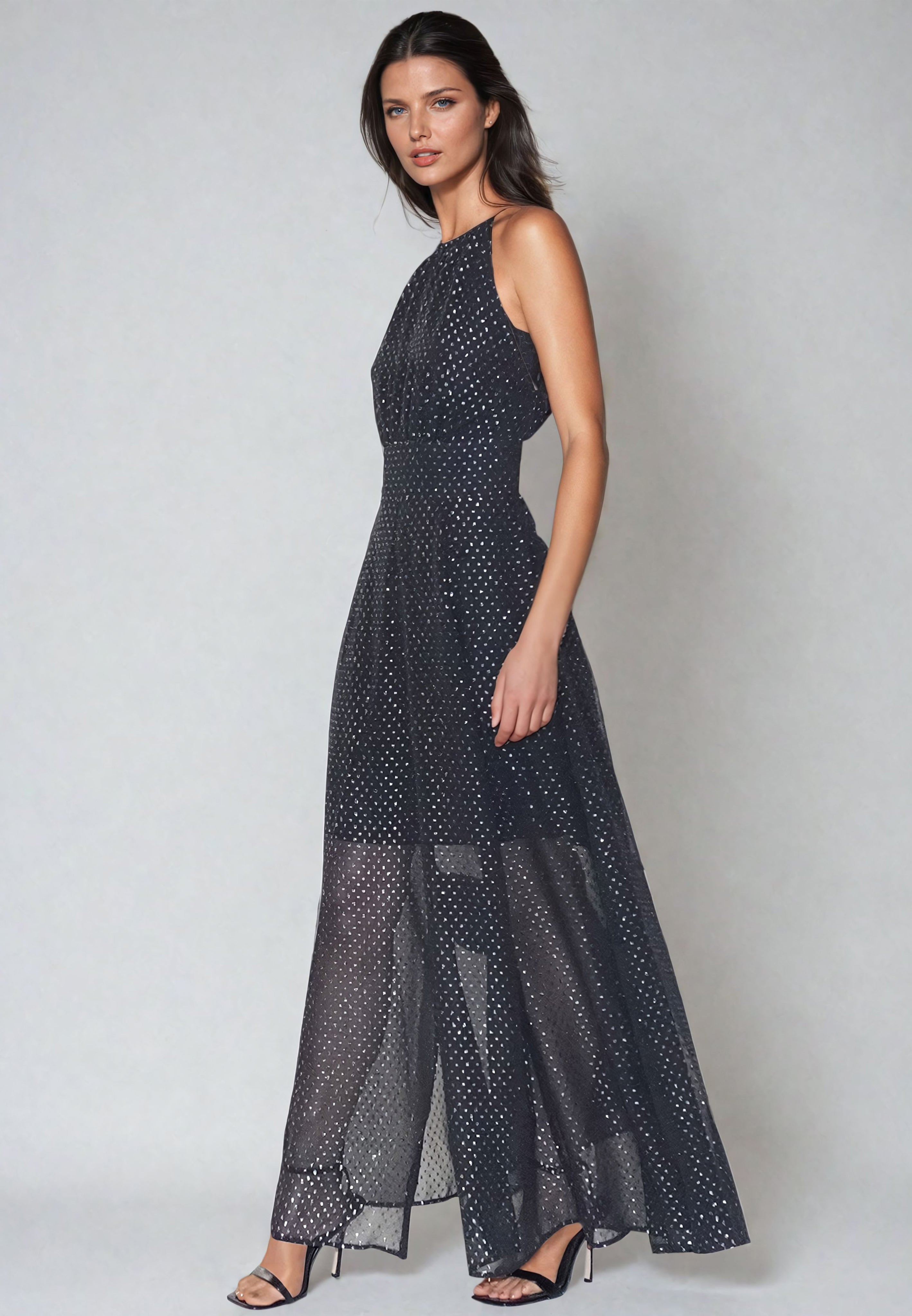 LAPIS MAXI DRESS BLACK