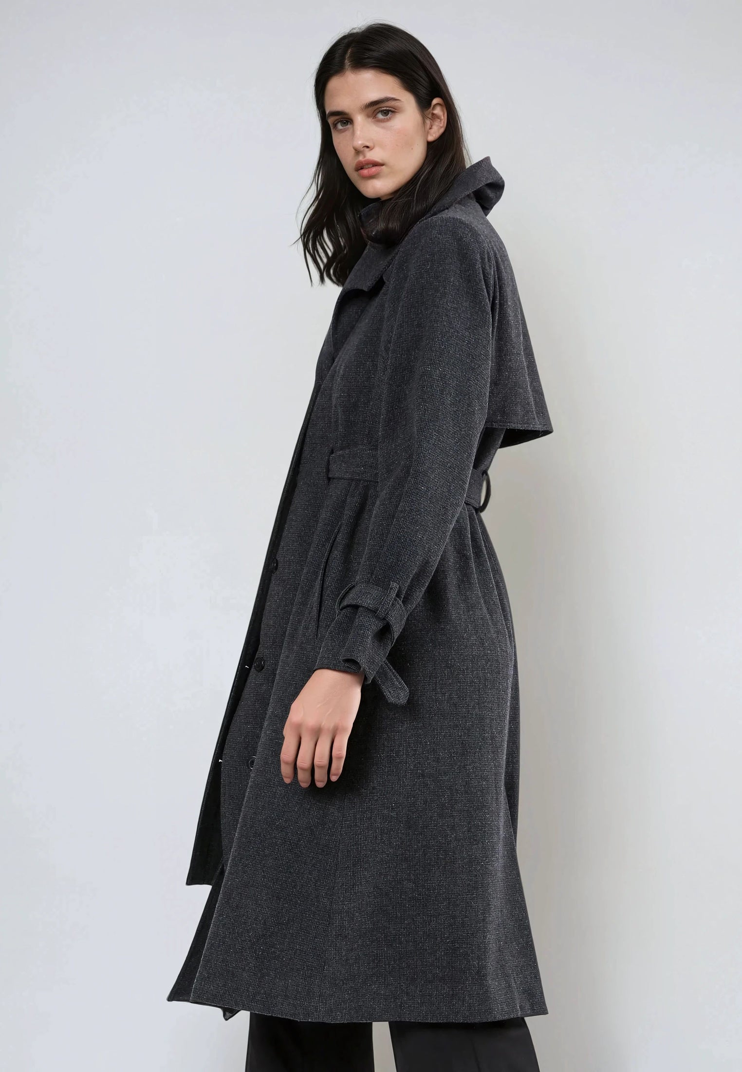 LIMIT COAT DARK GREY