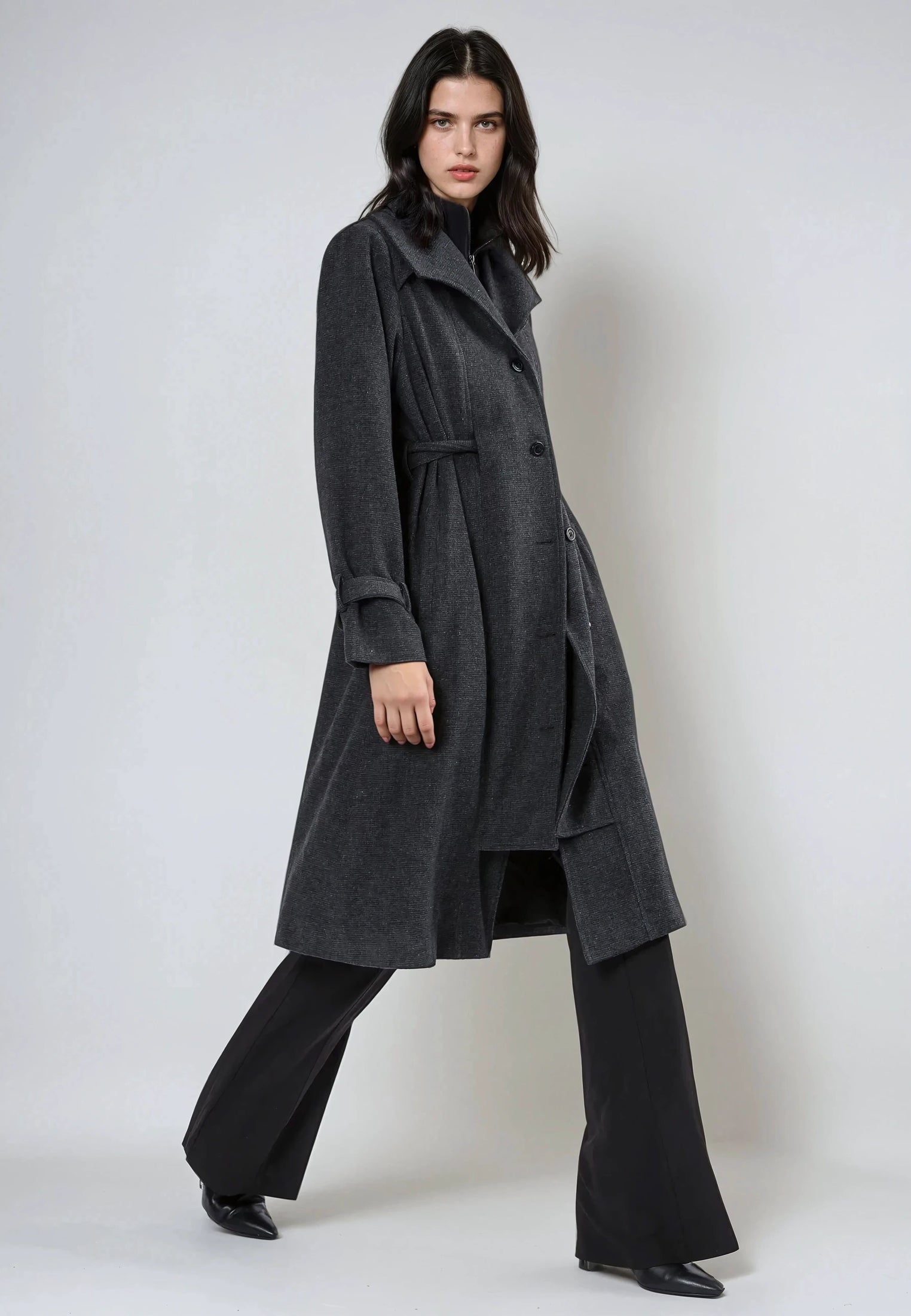 LIMIT COAT DARK GREY