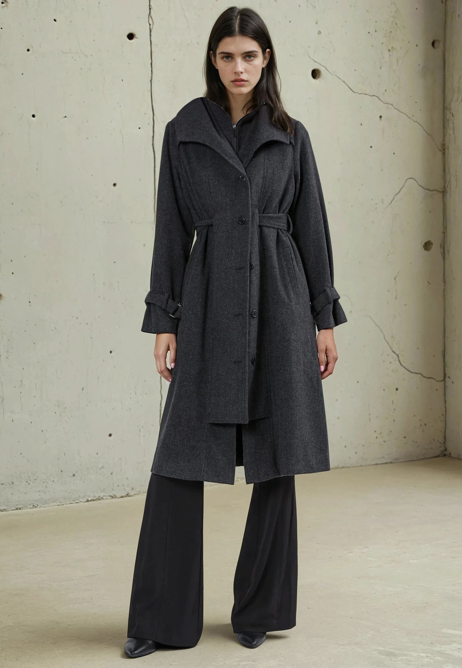 LIMIT COAT DARK GREY