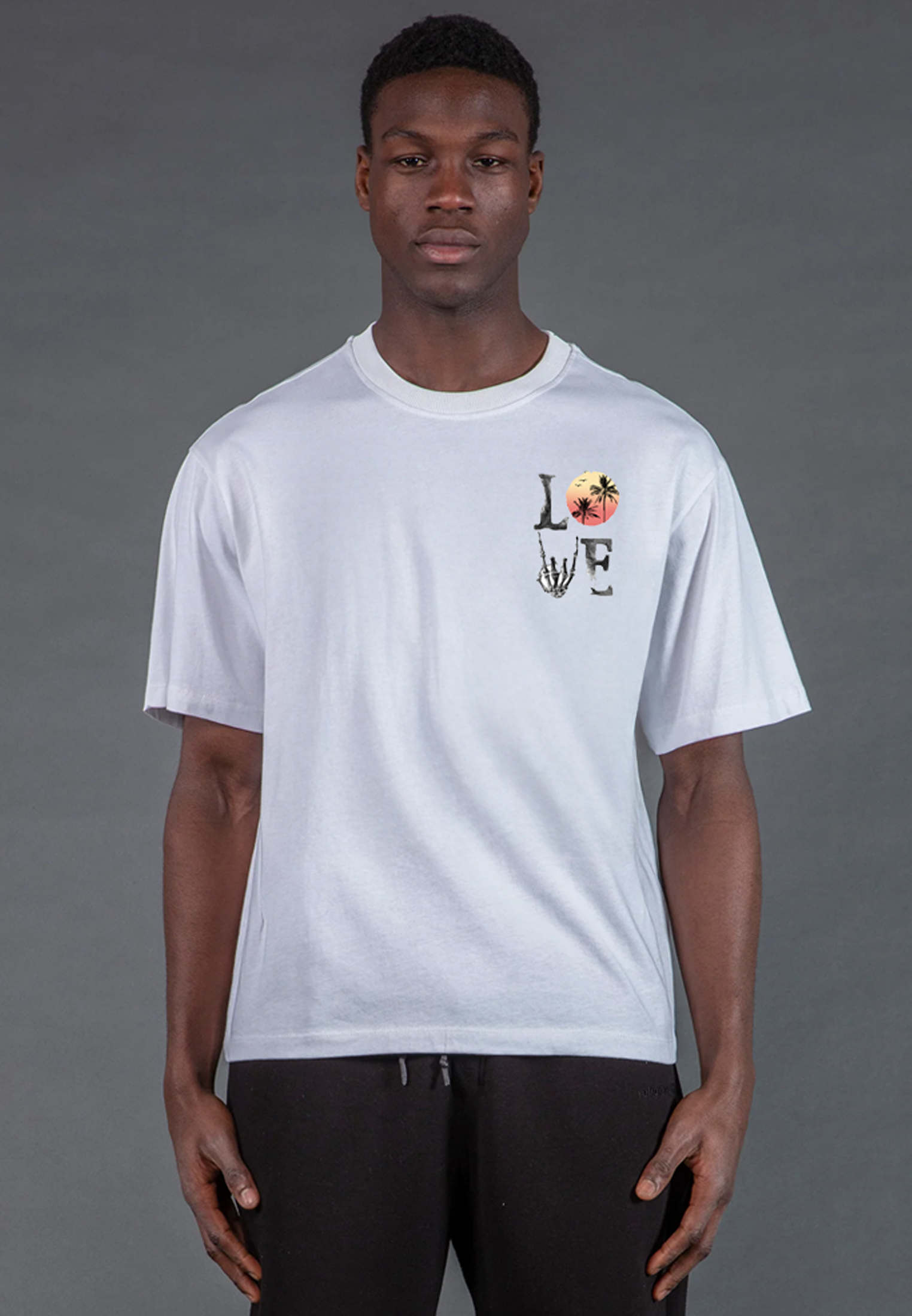 SUMMER LOVE OVERSIZED T-SHIRT OFF WHITE