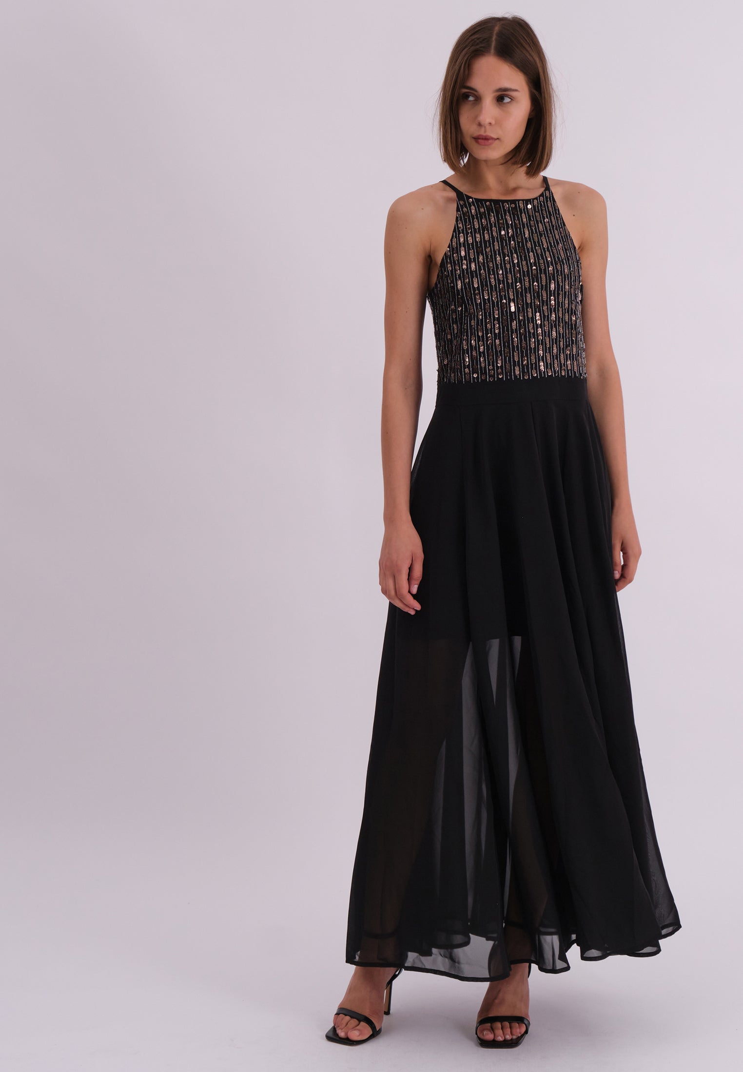 LUCY MAXI DRESS BLACK