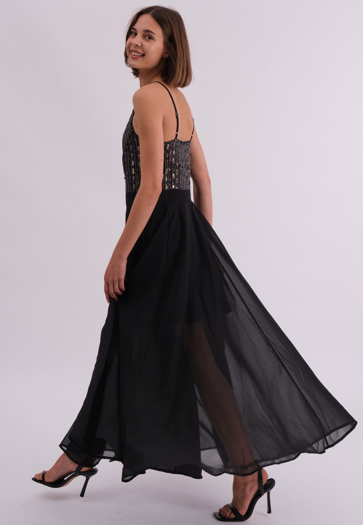 LUCY MAXI DRESS BLACK