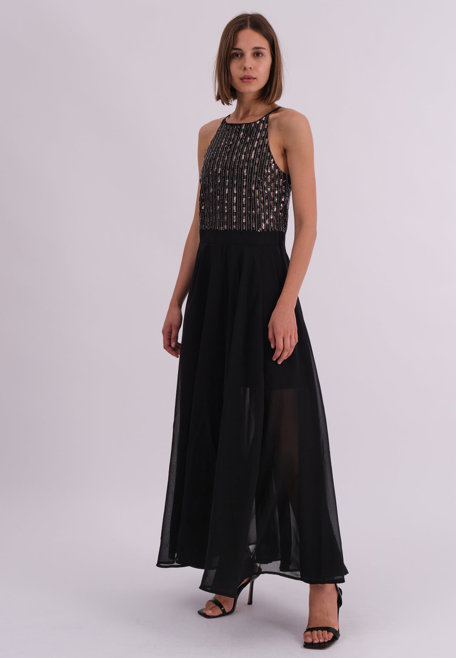 LUCY MAXI DRESS BLACK