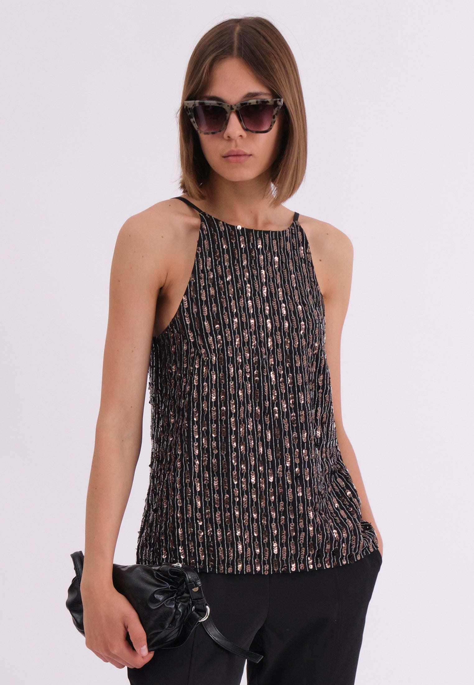 LUCY TOP BLACK