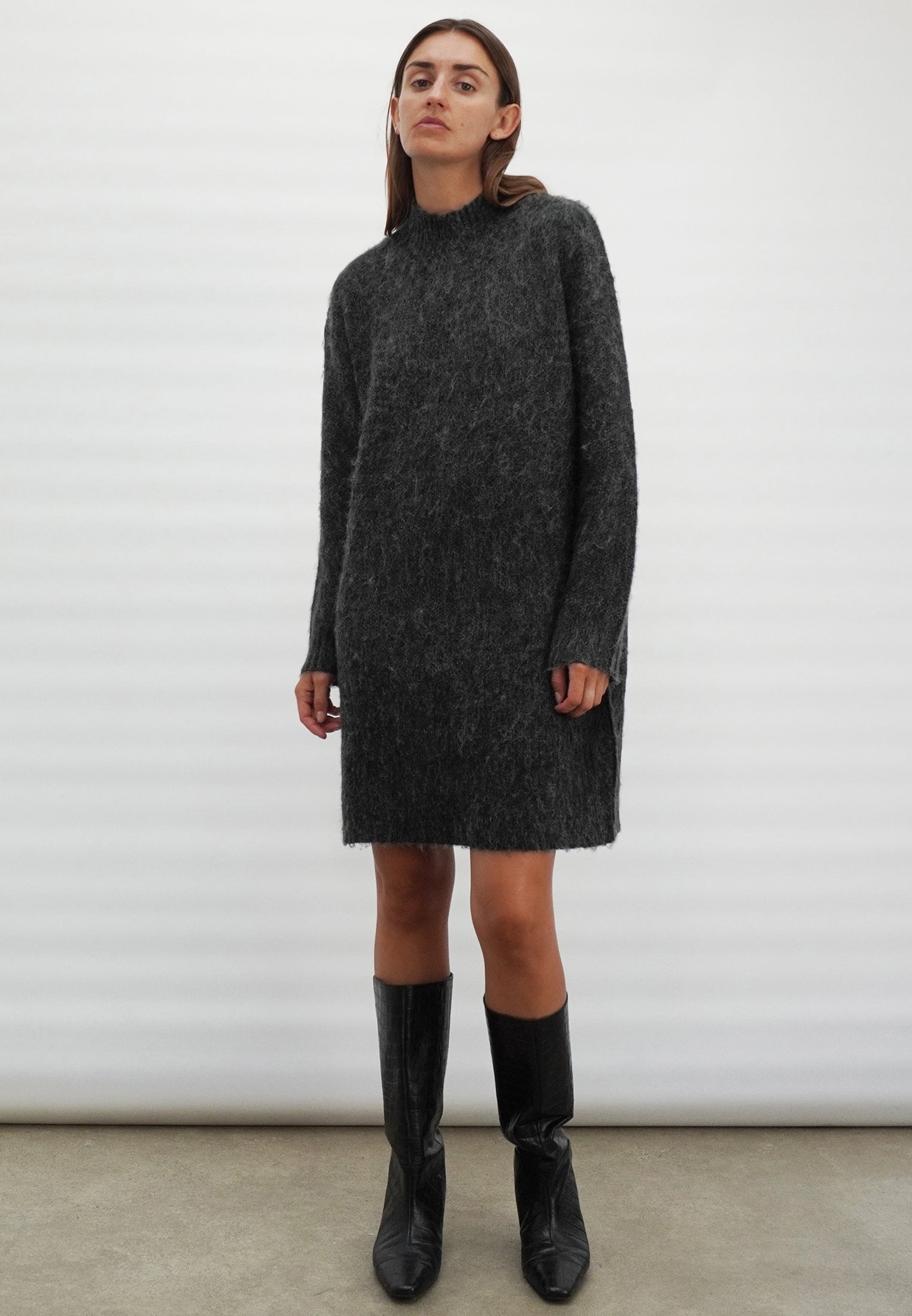 LUX TUNIC CHARCOAL