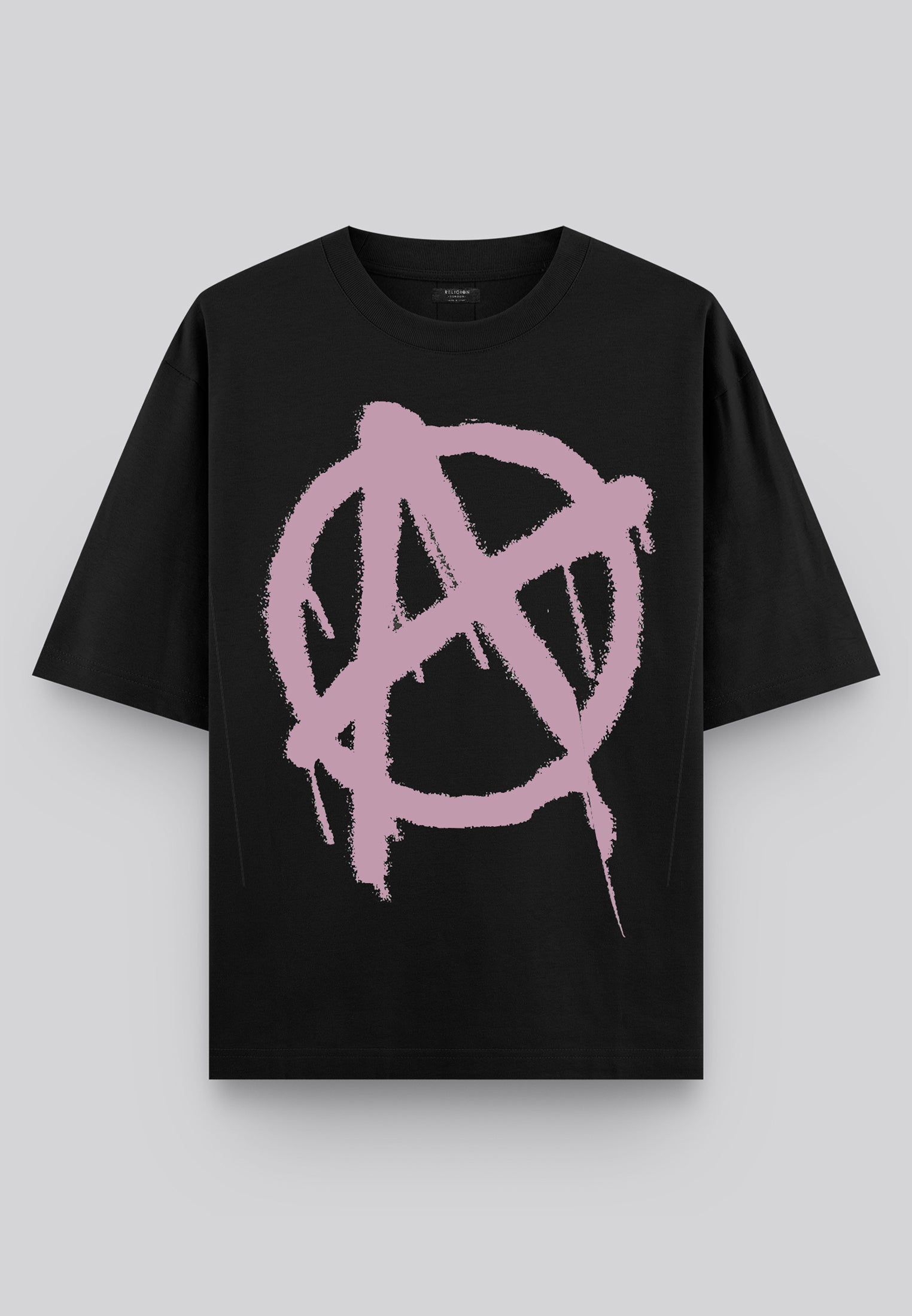 ANARCHY SYMBOL T-SHIRT BLACK