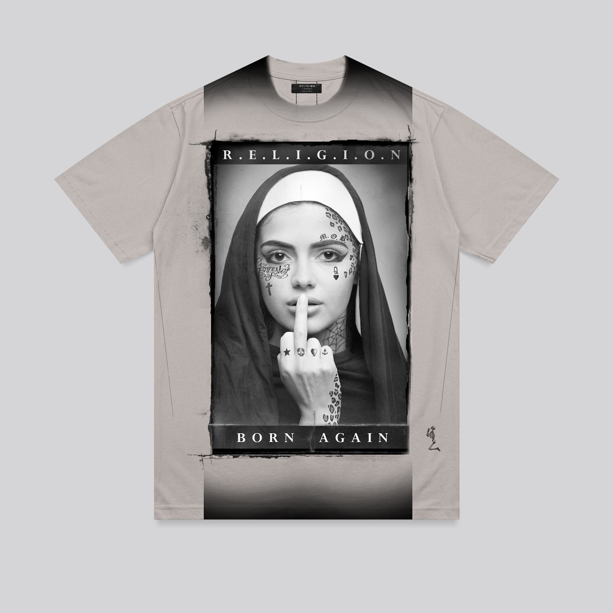 BORN AGAIN T-SHIRT FLINT