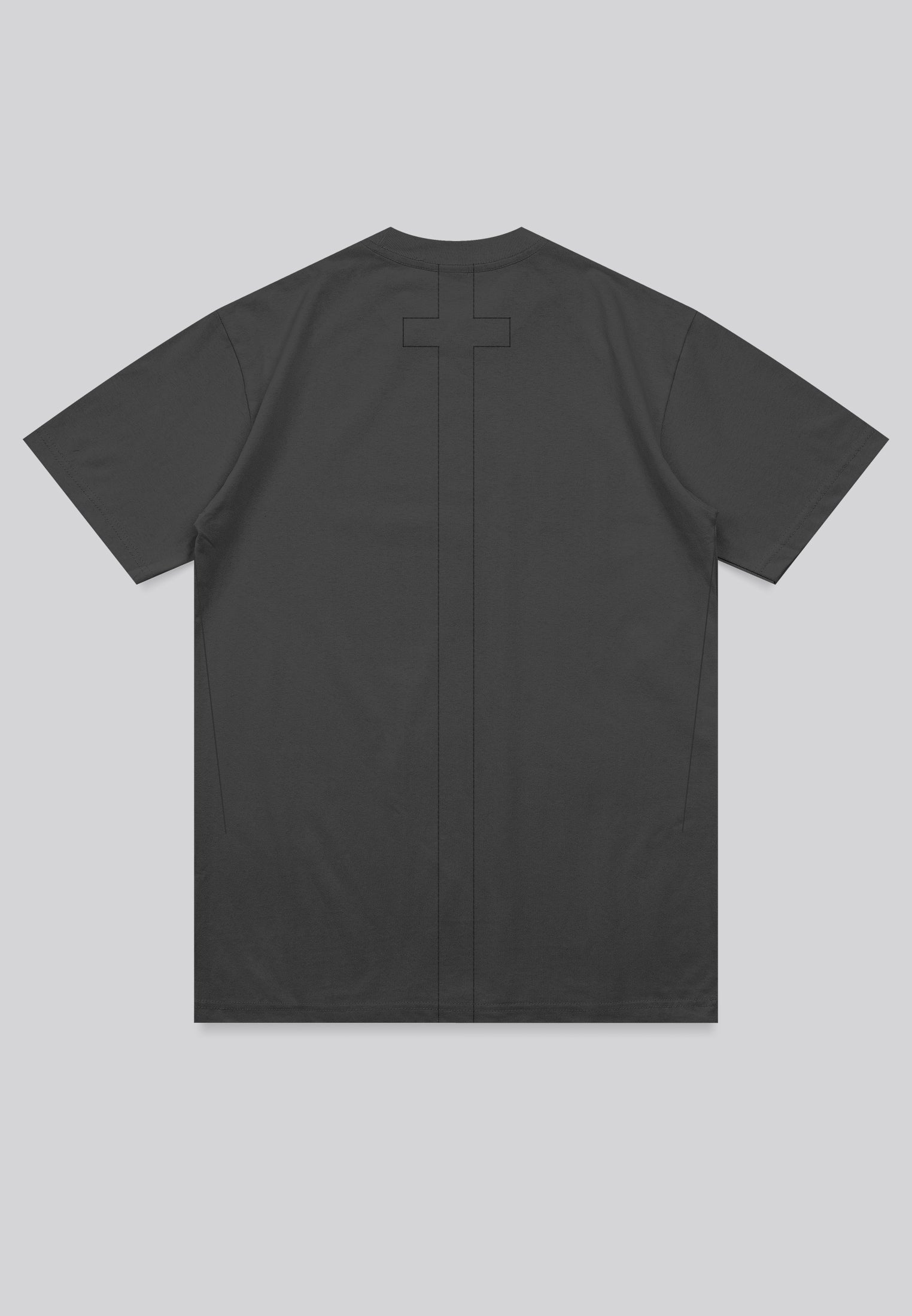 ORGANIC CORE T-SHIRT BLACK OYSTER