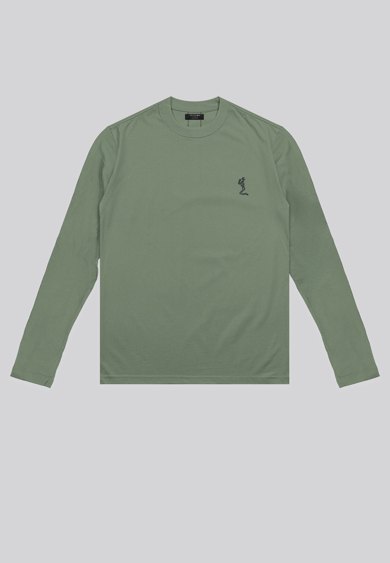 ESSENTIAL CORE MOSS LONG SLEEVE T-SHIRT