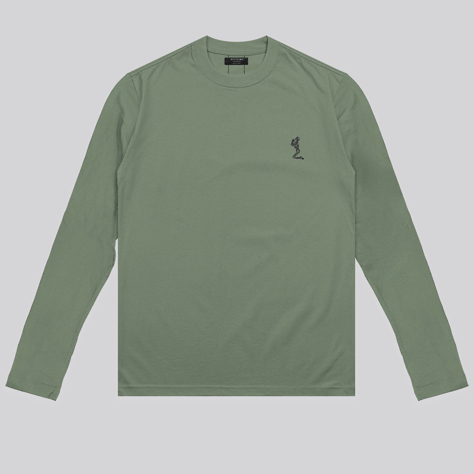 ESSENTIAL CORE MOSS LONG SLEEVE T-SHIRT