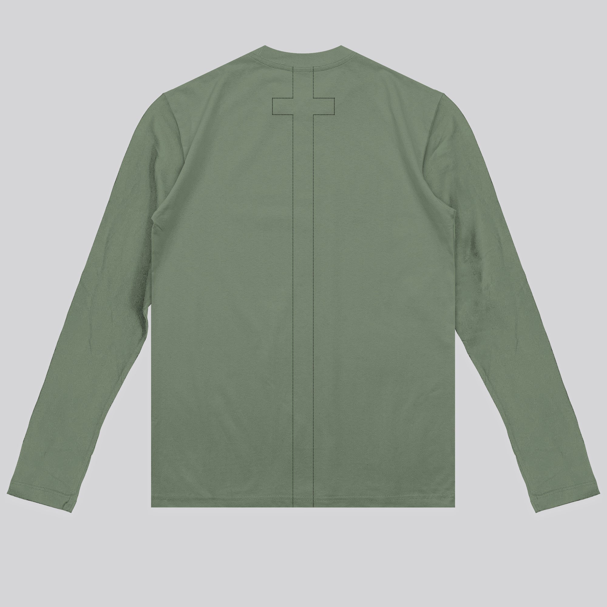 ESSENTIAL CORE MOSS LONG SLEEVE T-SHIRT