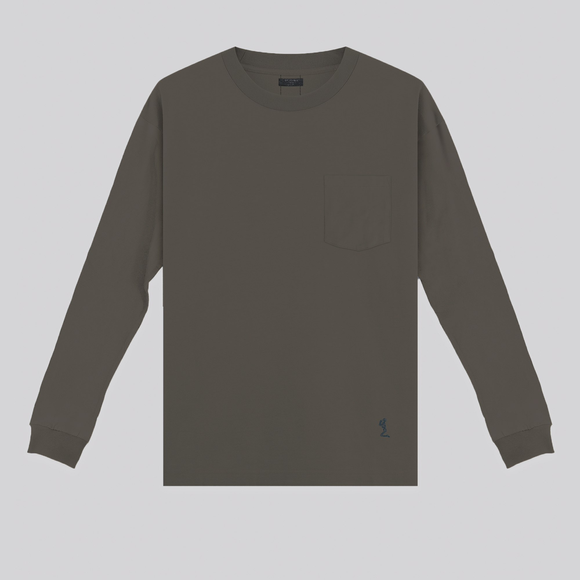 HEAVYWEIGHT LS POCKET T-SHIRT DESERT TAUPE