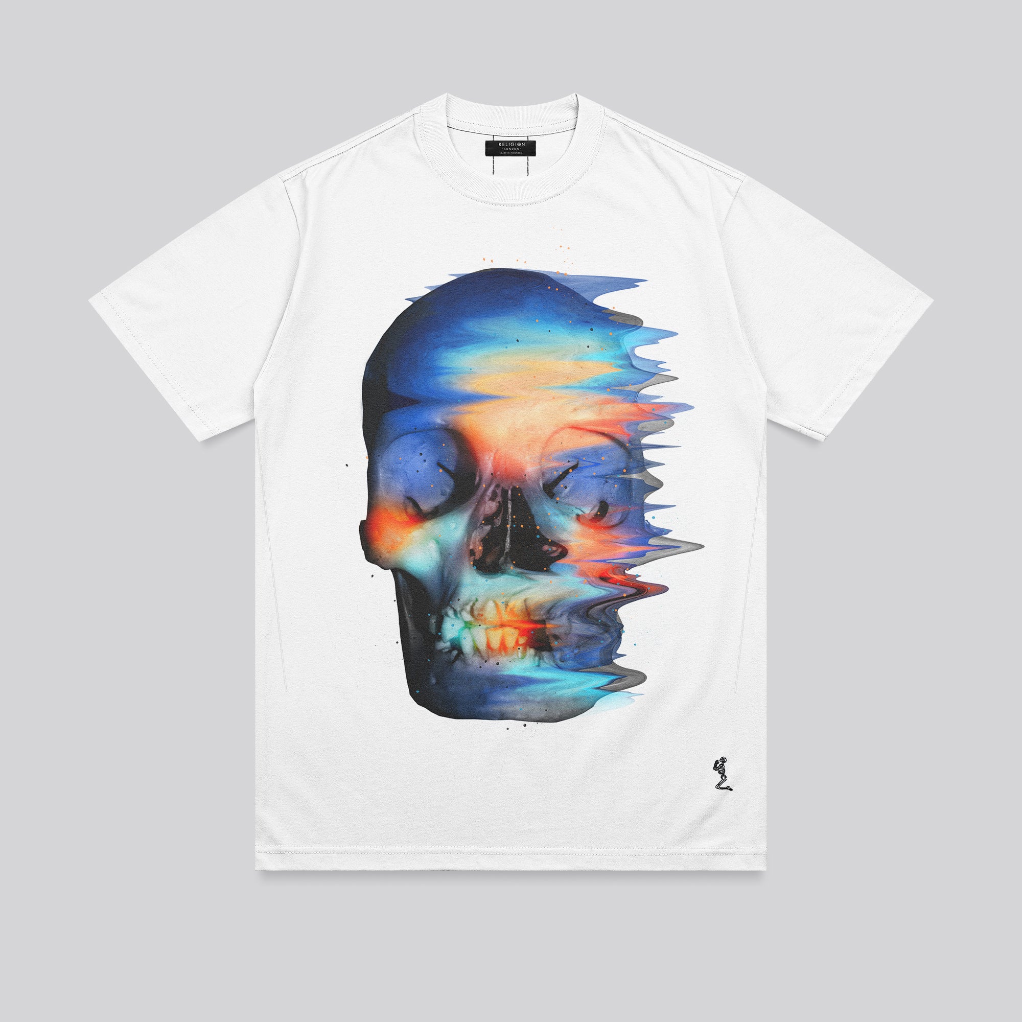 ACID SKULL T-SHIRT WHITE