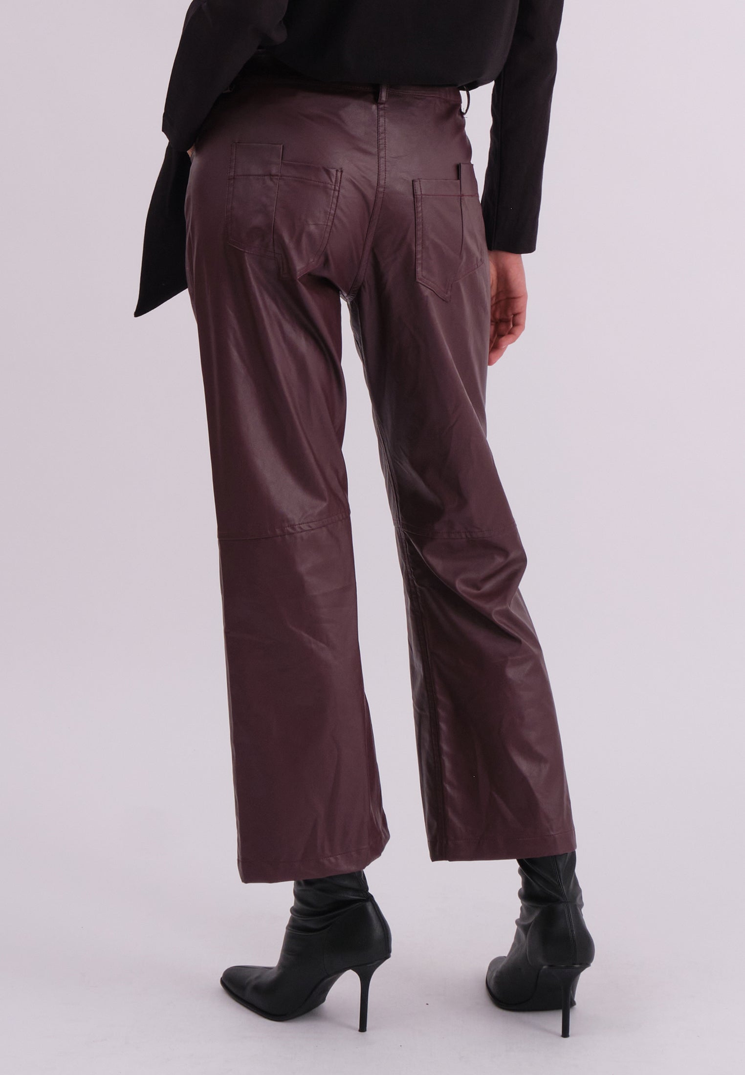 NEBULA TROUSERS OXBLOOD