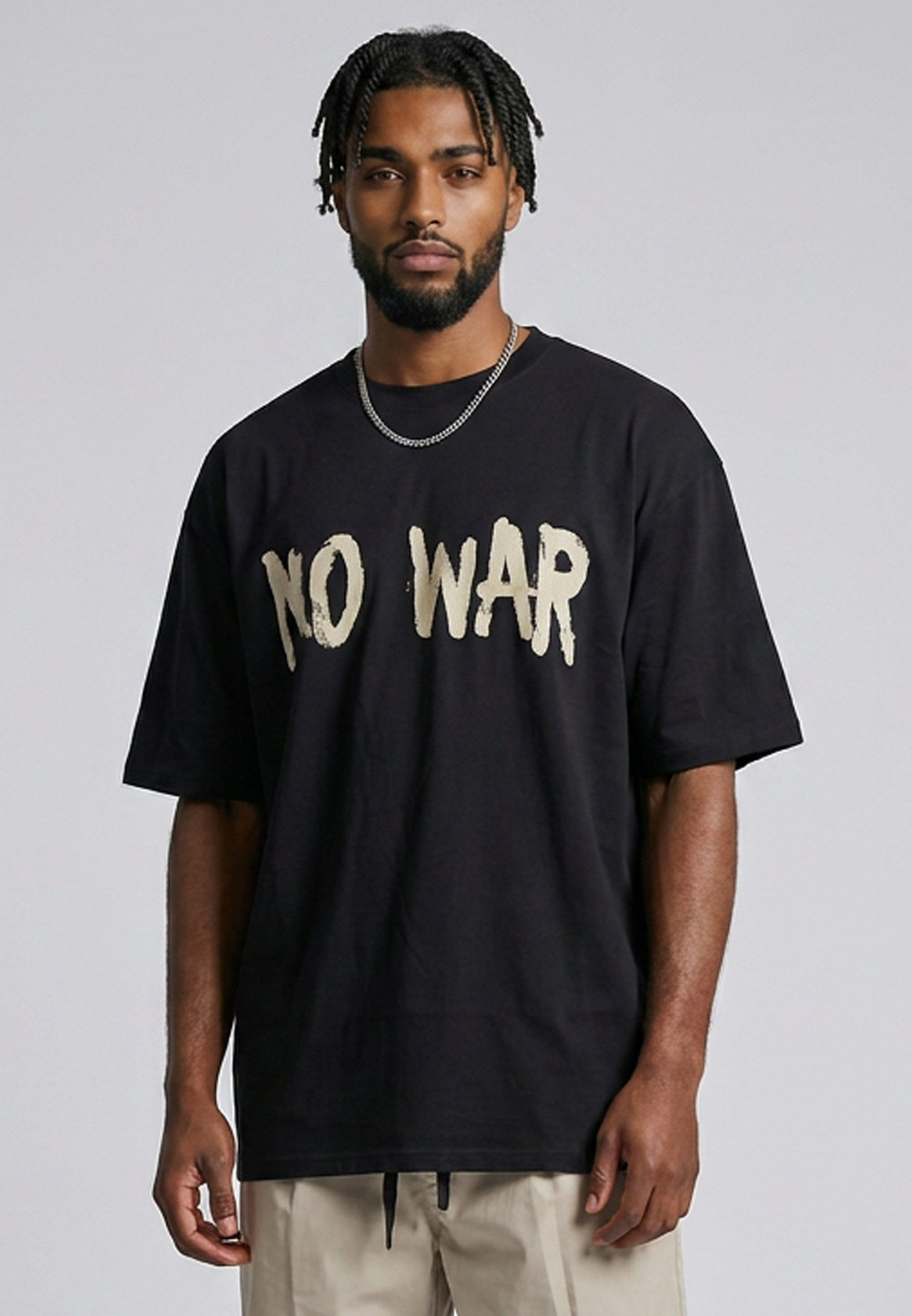 NO WAR T-SHIRT BLACK
