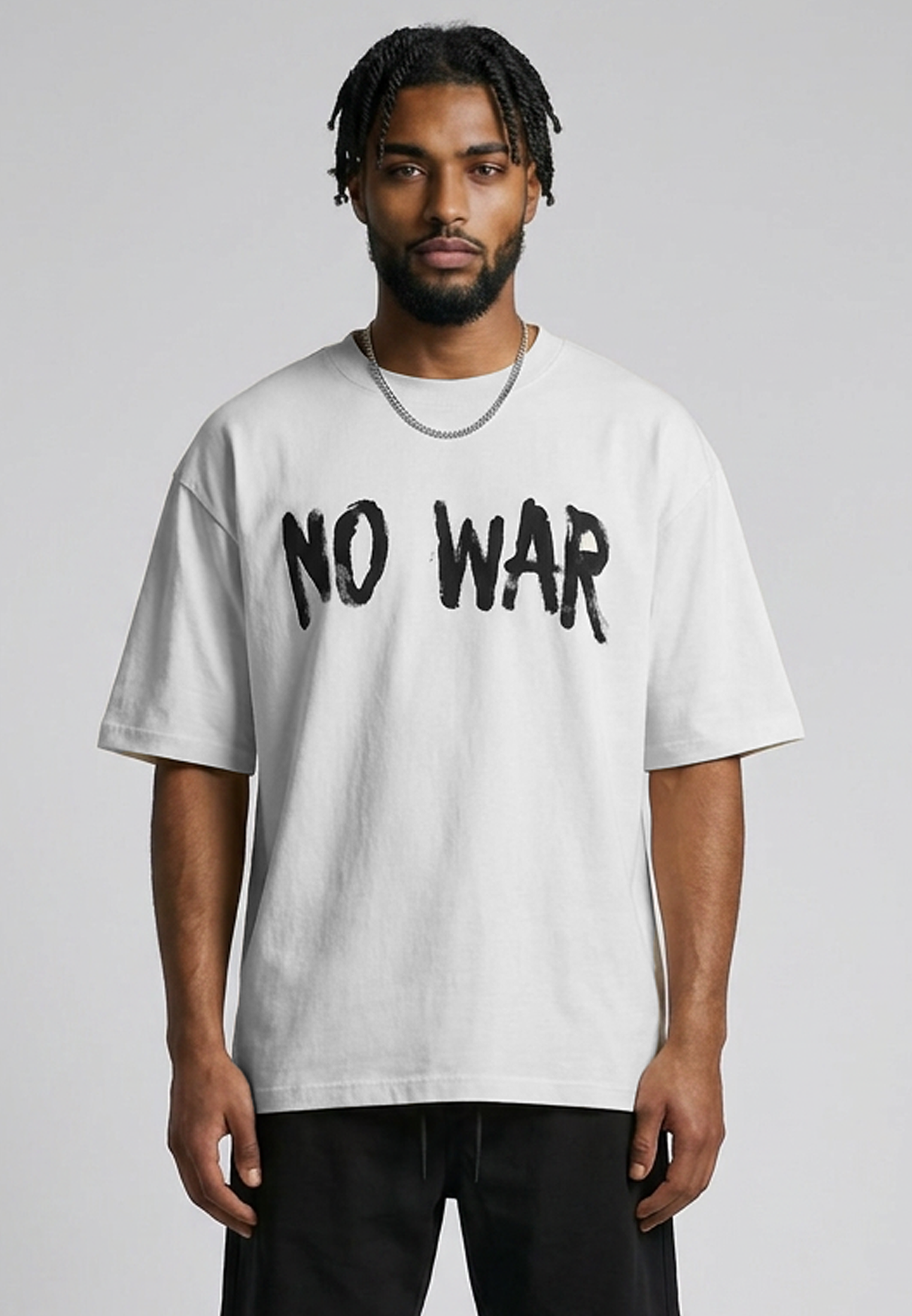 NO WAR T-SHIRT WHITE