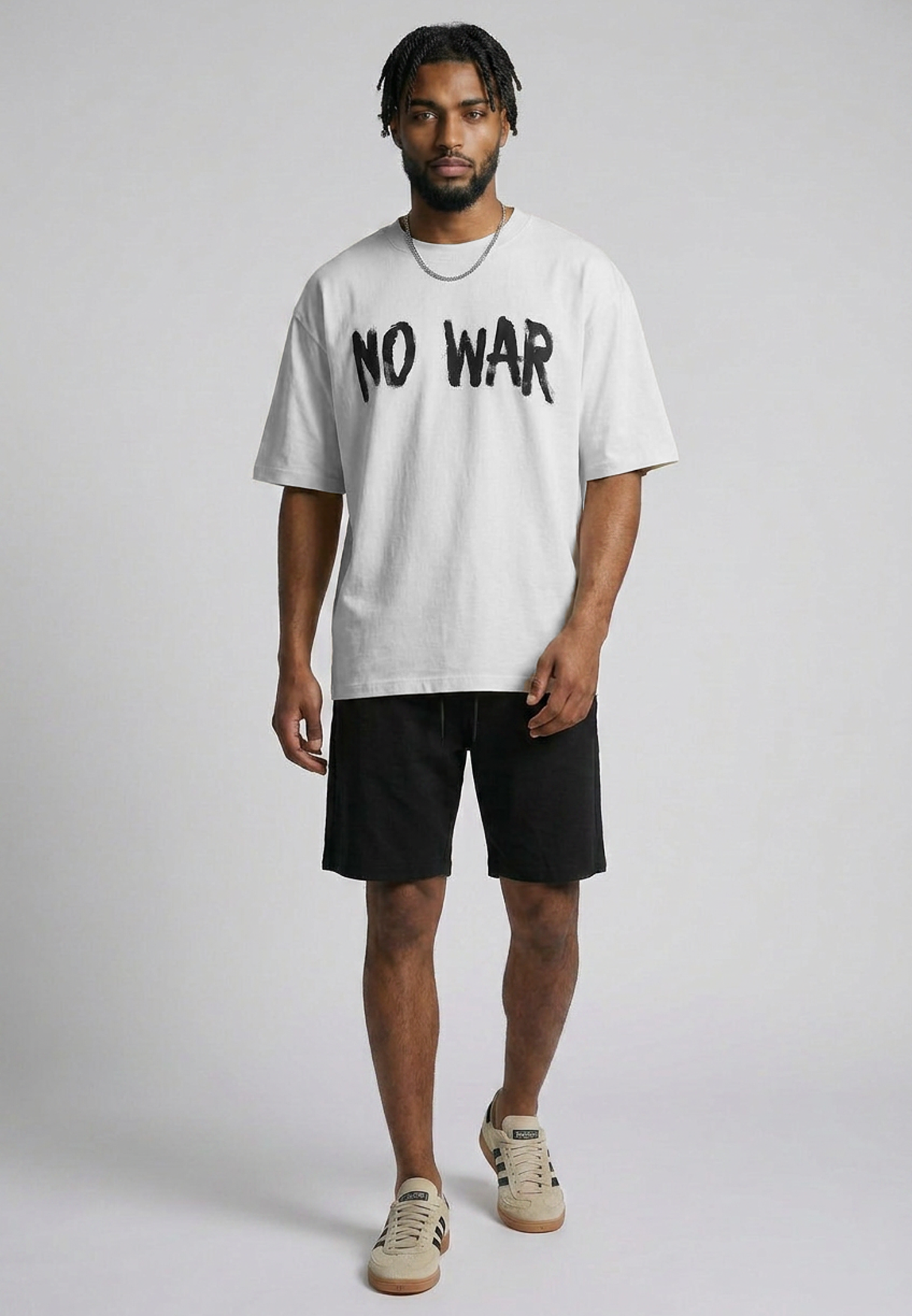 NO WAR T-SHIRT WHITE