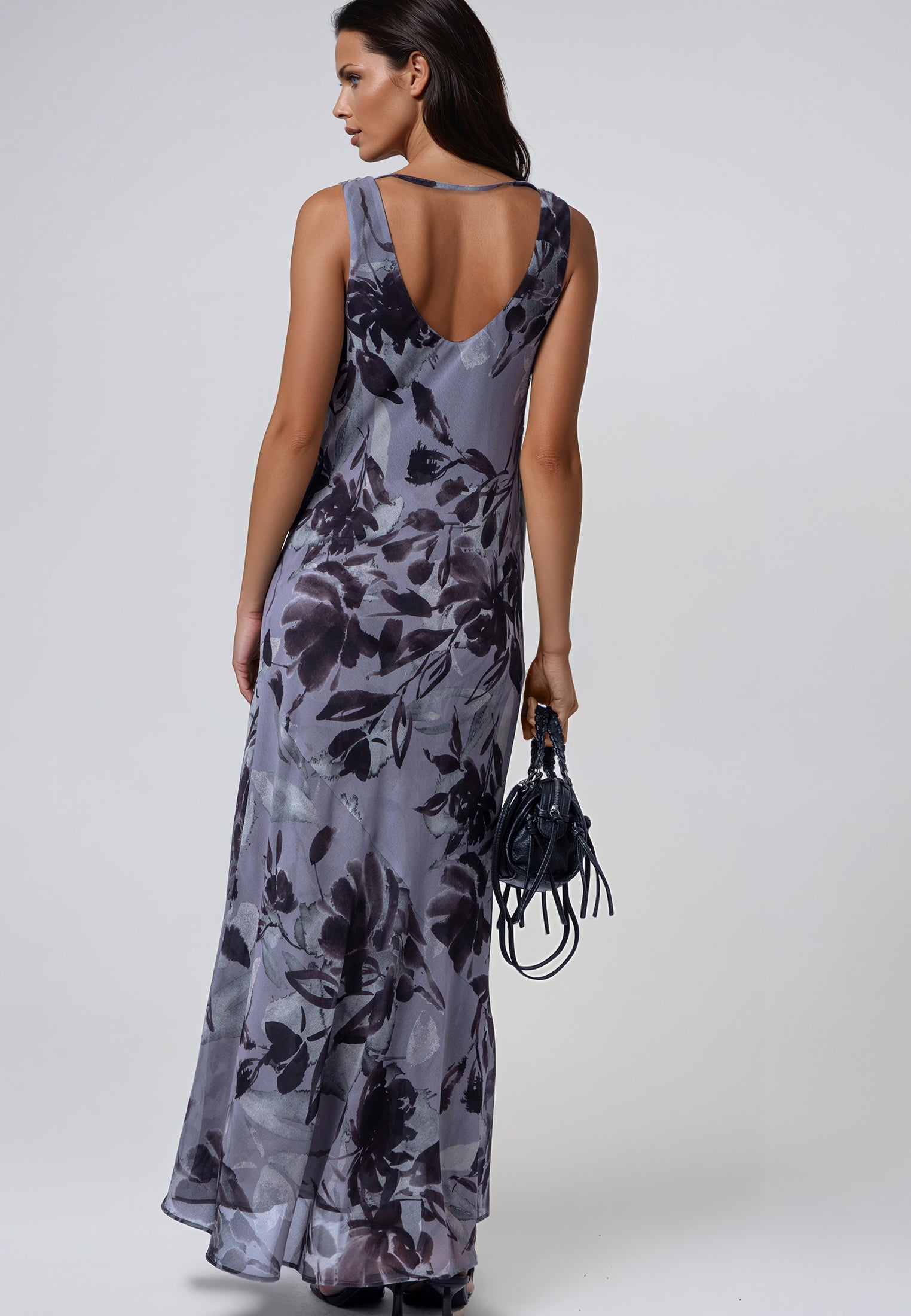ANNE MAXI DRESS BLAZE FLORAL