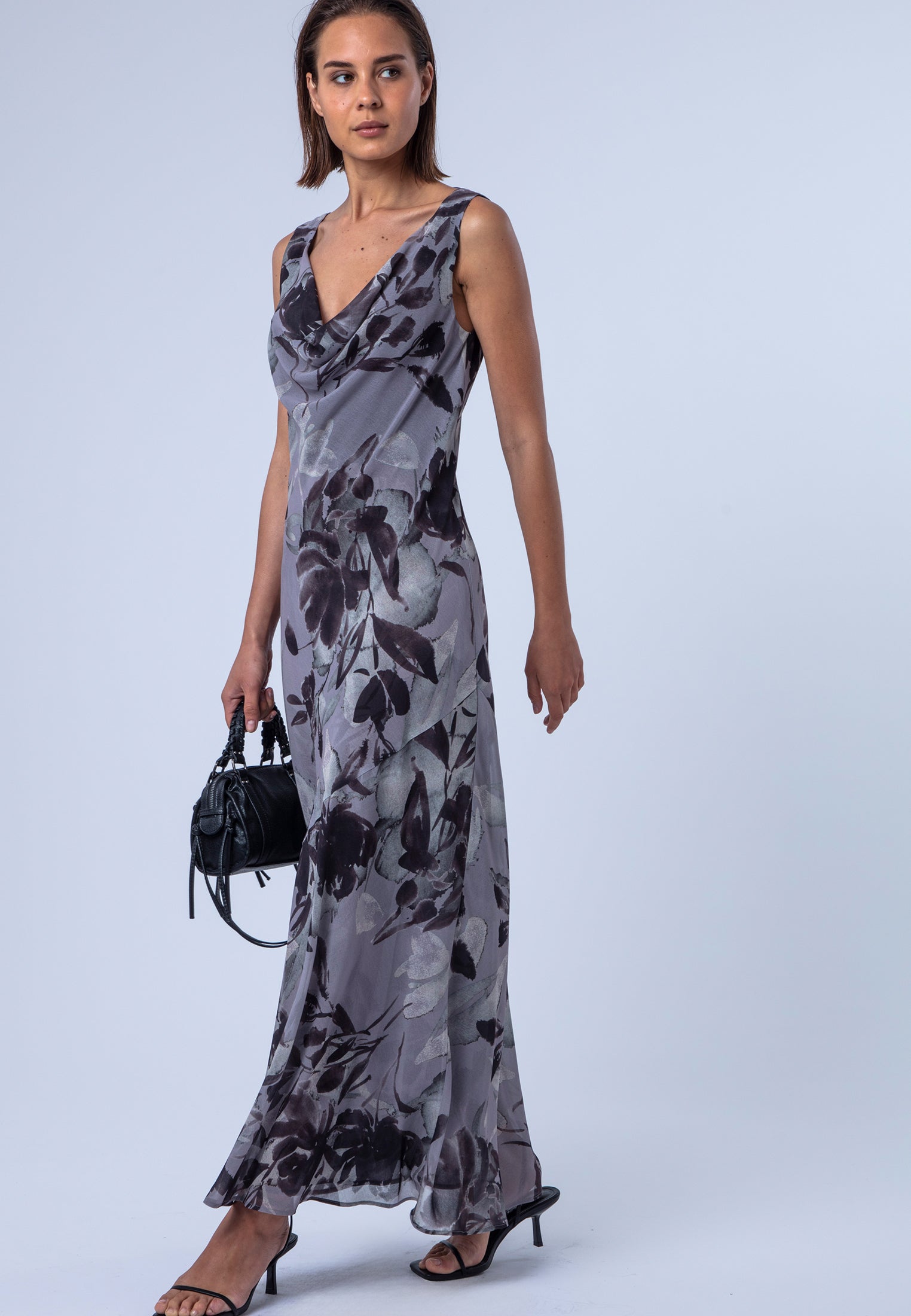 ANNE MAXI DRESS BLAZE FLORAL