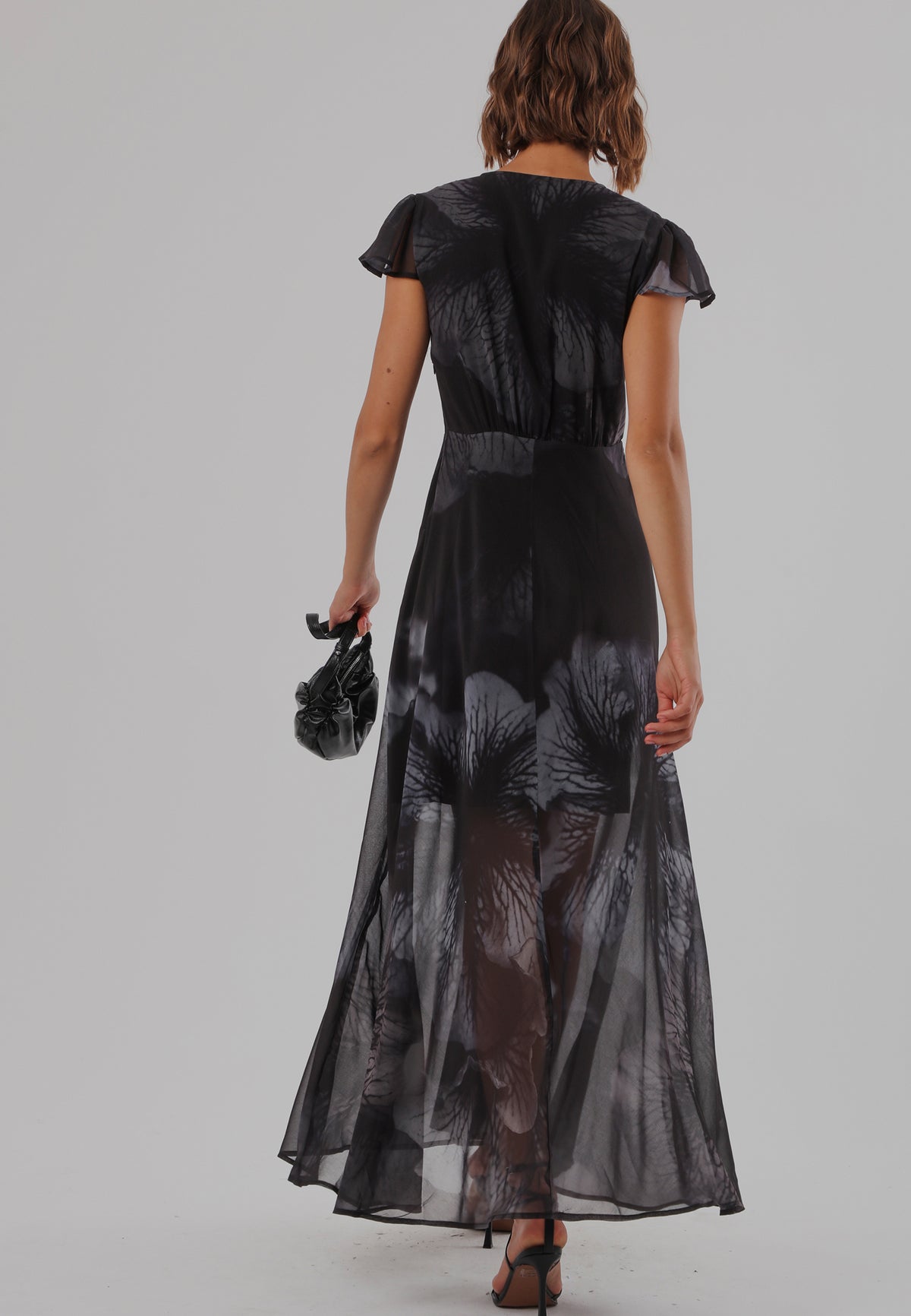 INDIUM MAXI DRESS TRACE BLUE
