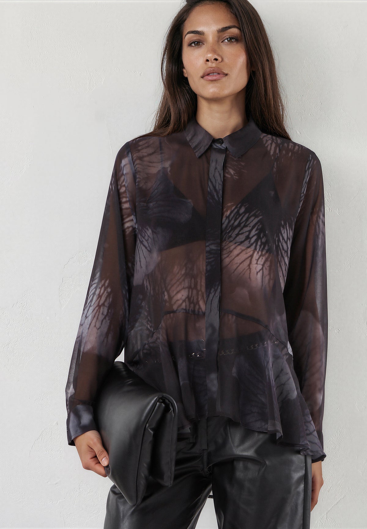 IONA SHIRT TRACE BLUE