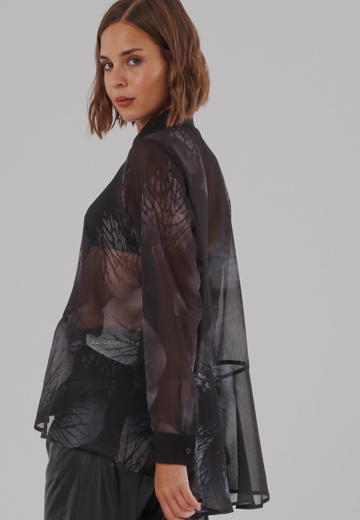 IONA SHIRT TRACE BLUE