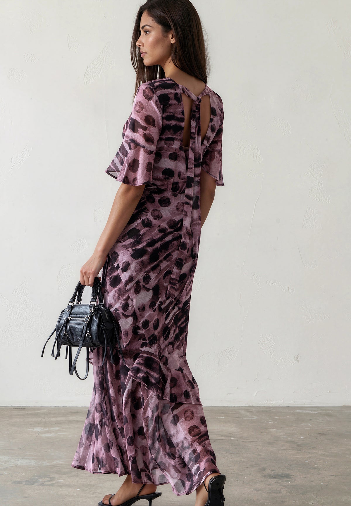 LIV MAXI DRESS DOT ASHES