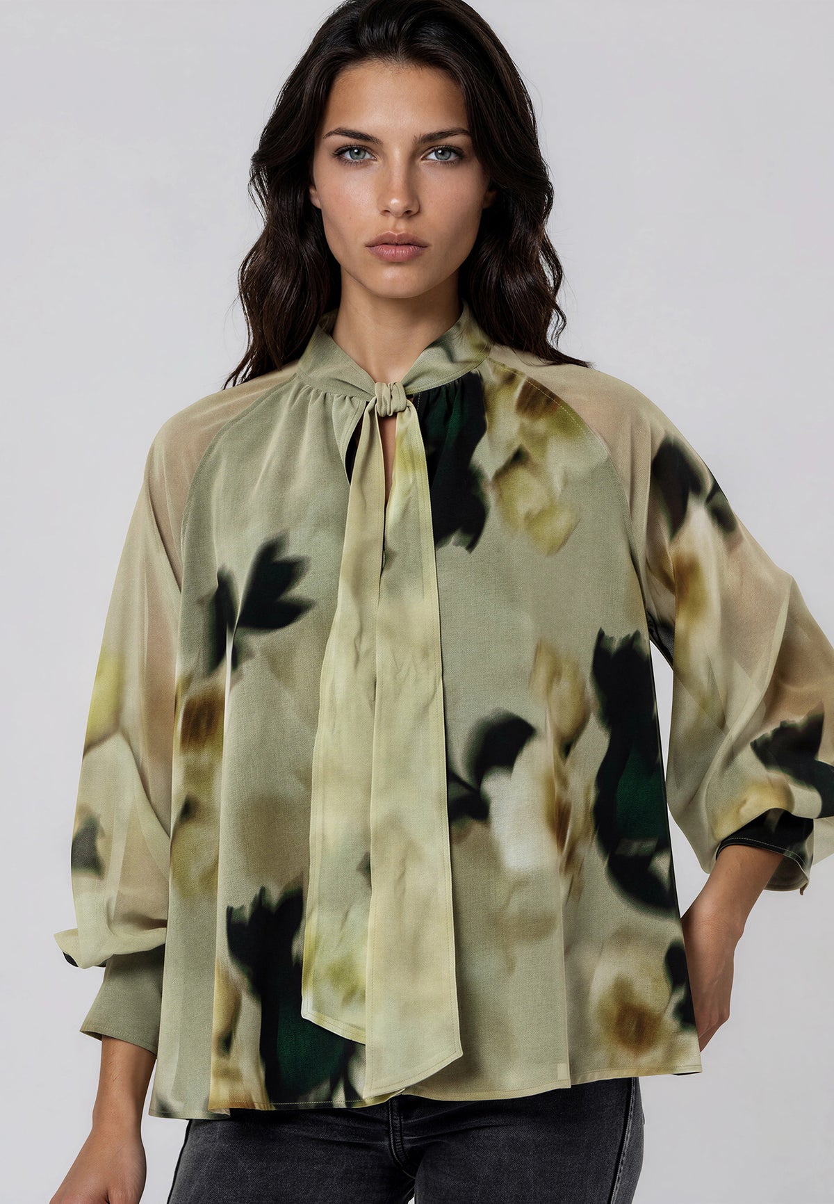 LIV TOP BLUR YELLOW