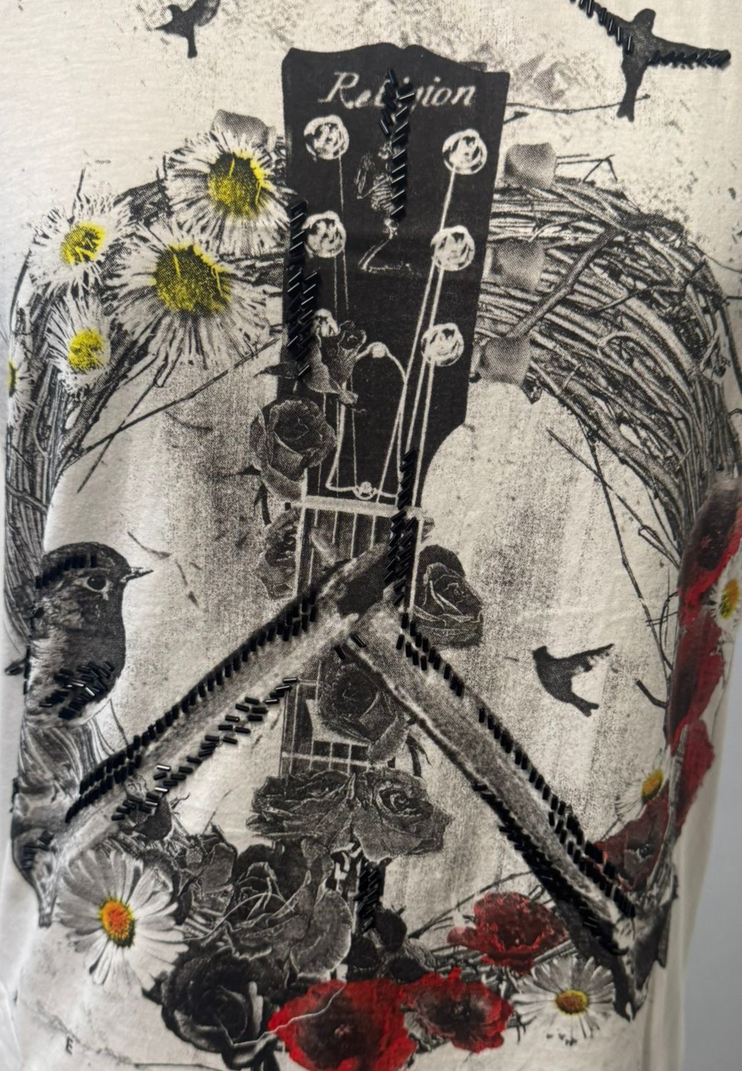 PEACE DRESS WHITE