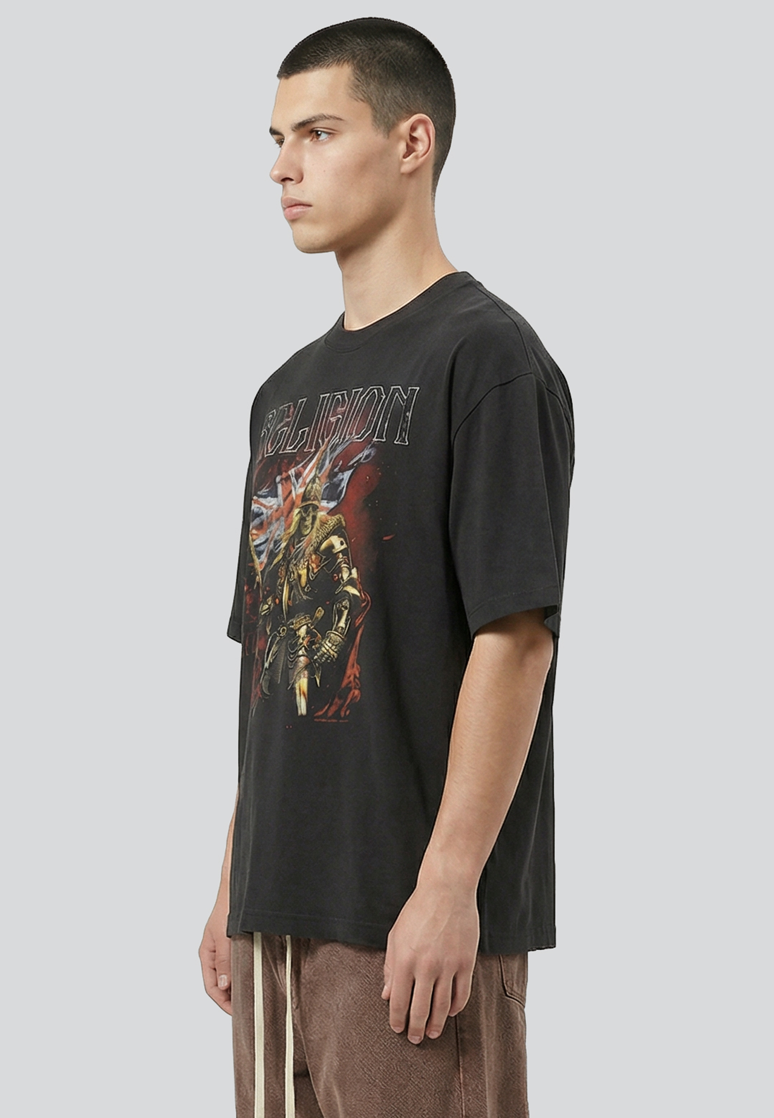 REIGN IN BLOOD TEE VINTAGE BLACK
