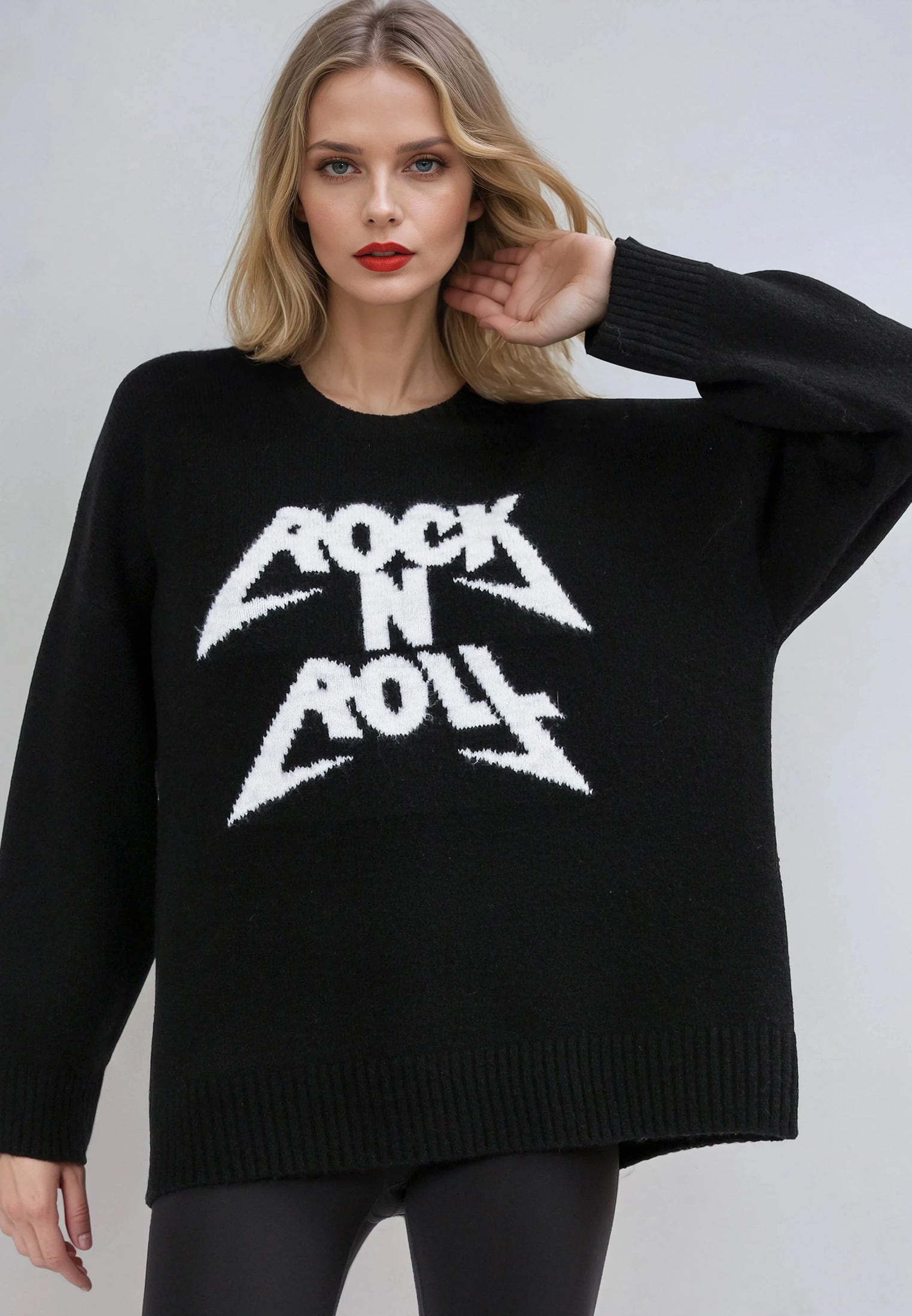 REVOLUTION JUMPER BLACK