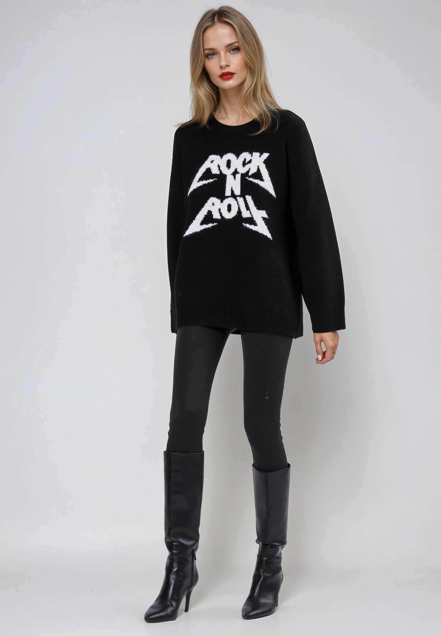 REVOLUTION JUMPER BLACK